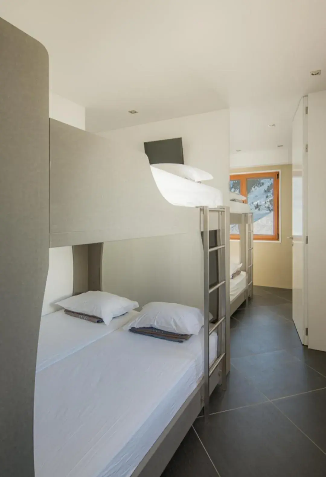 Family Room with Mountain View in Refuge Le Marcheuson Family Room with Mountain View in Refuge Le Marcheuson