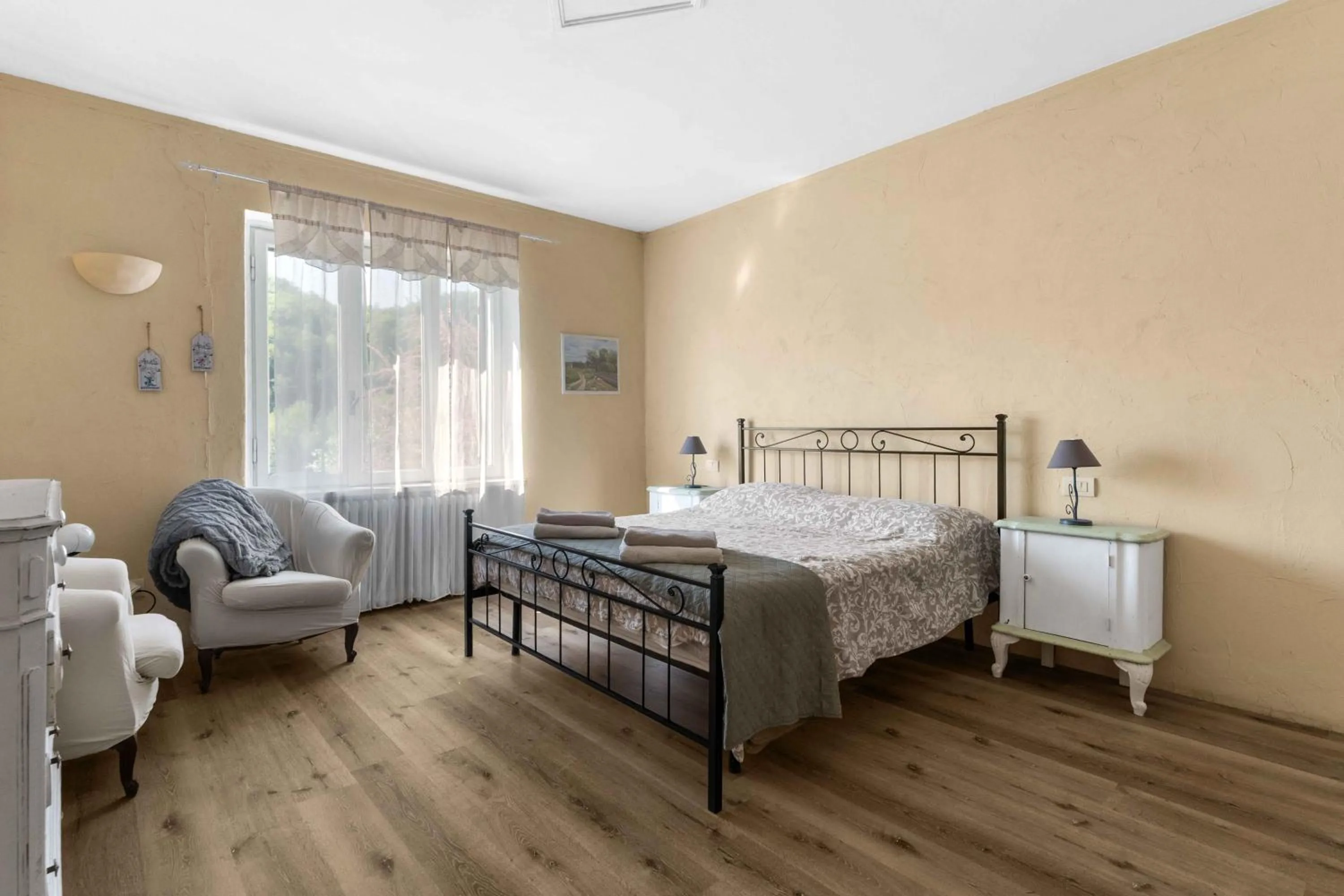 Bed in La Locanda Del Molino