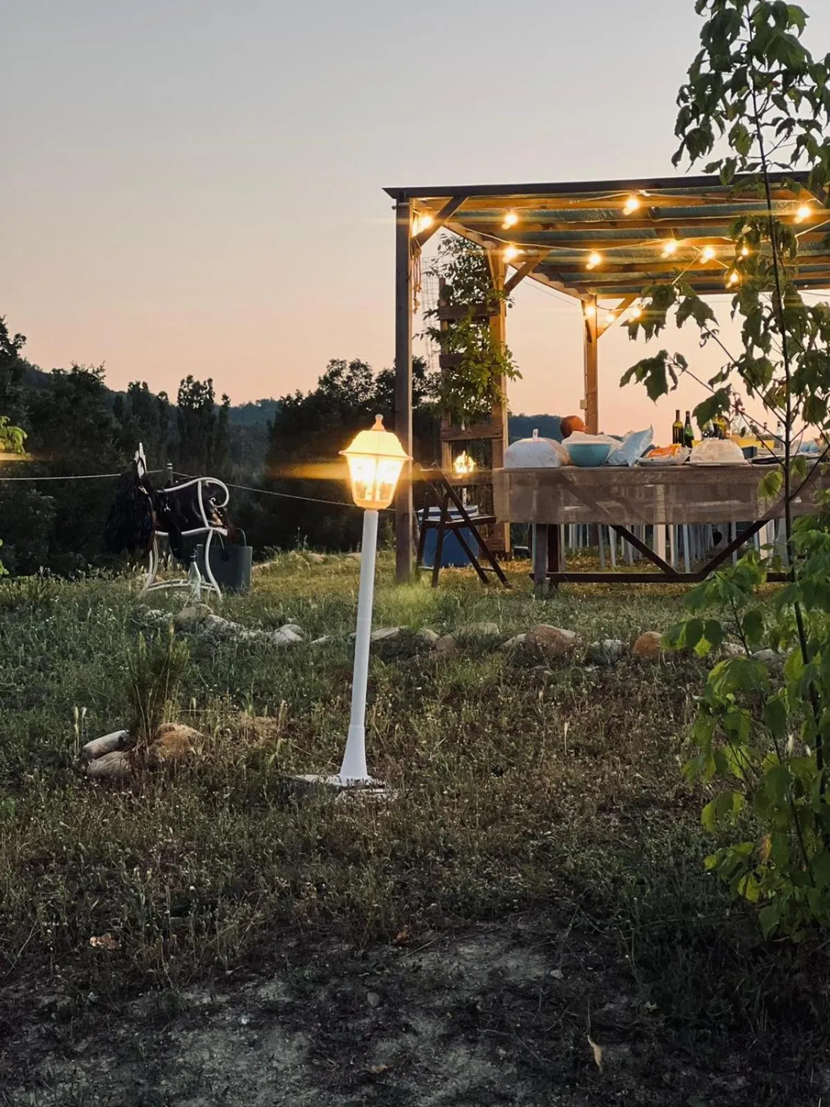 Garden view in La Locanda Del Molino
