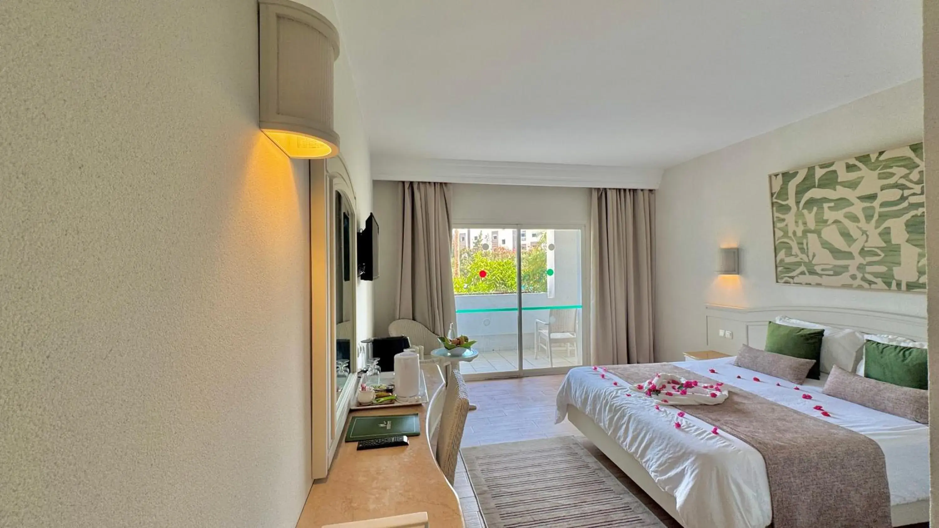 Bed in Hammamet Garden Resort and Spa Bed in Hammamet Garden Resort and Spa