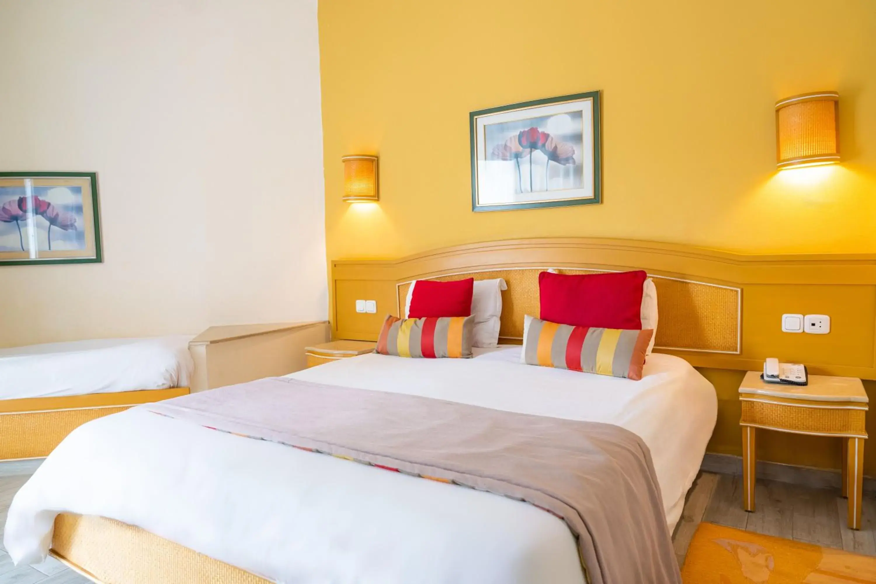 Bed in Hammamet Garden Resort and Spa Bed in Hammamet Garden Resort and Spa