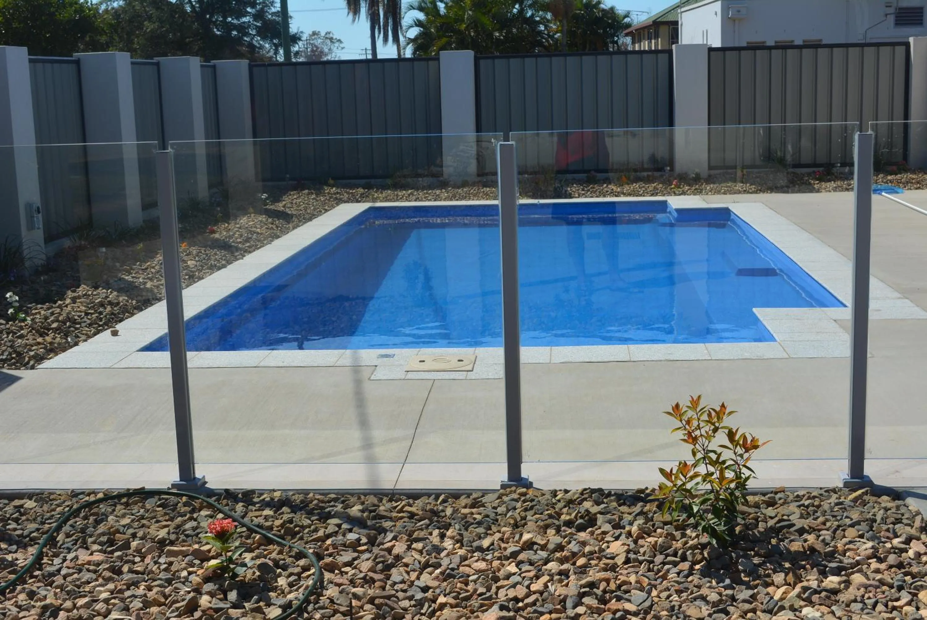 Swimming pool in Carmila Sands Motel