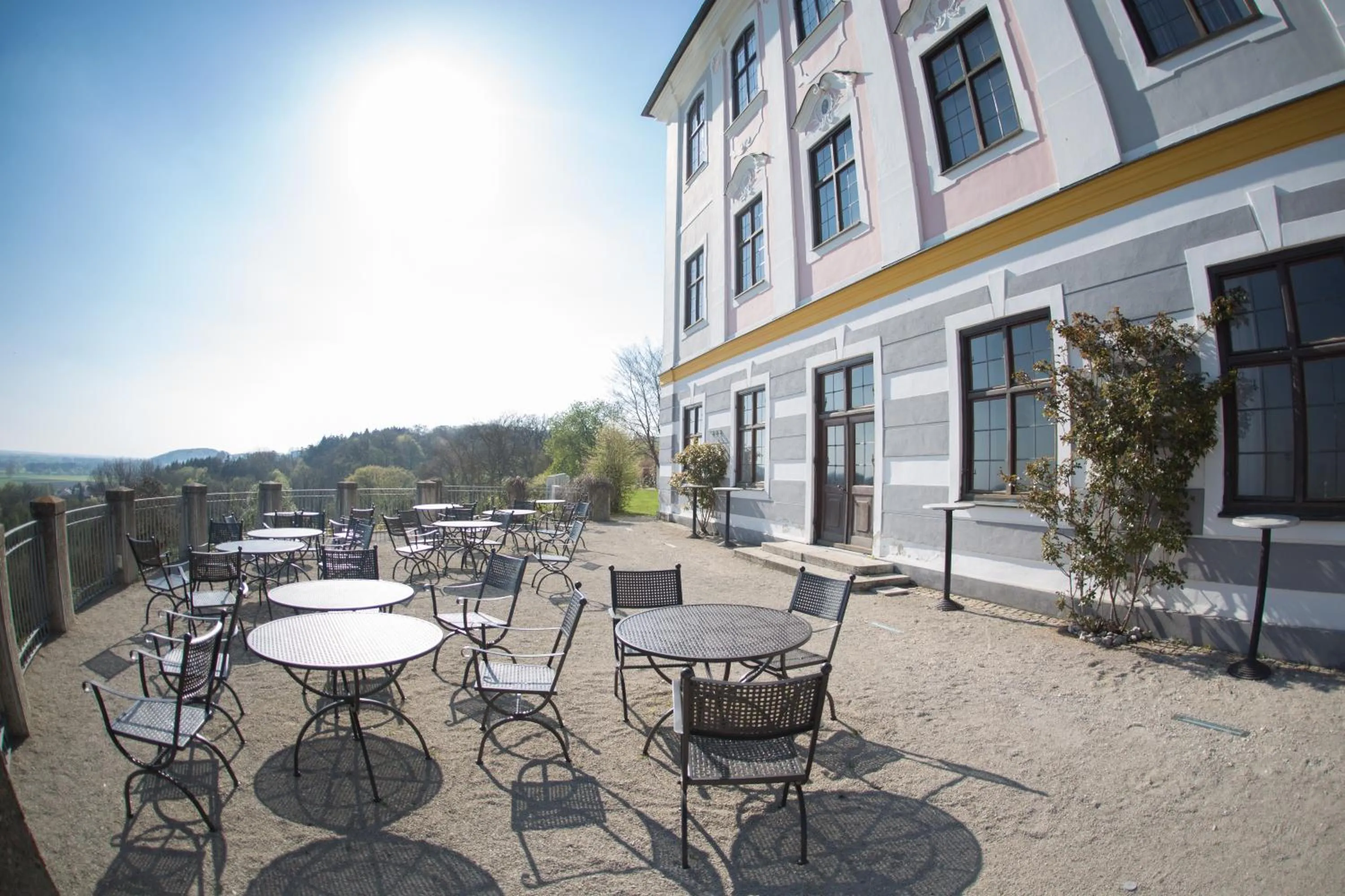 Balcony/Terrace in Hotel Schloss Leitheim