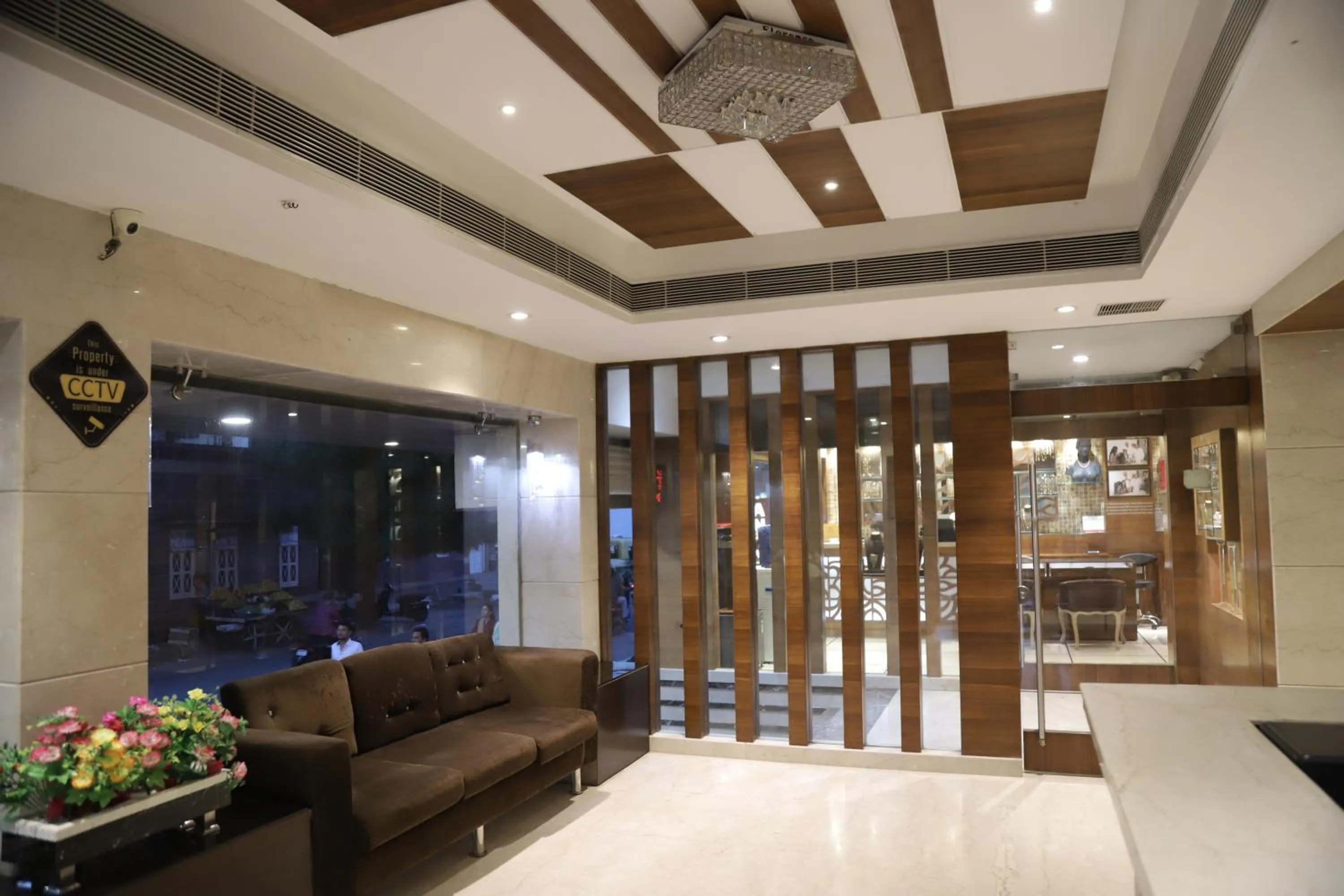 Lobby or reception in The Gandhi International