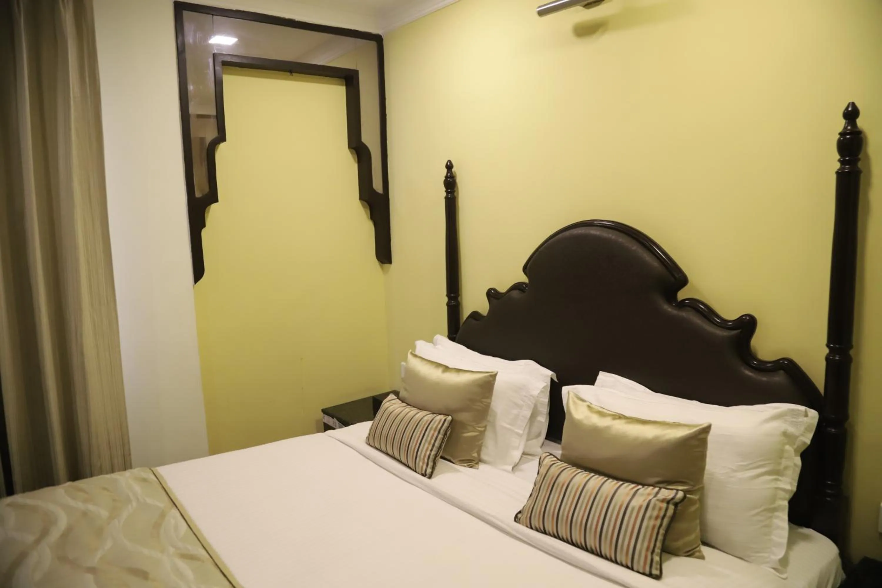 Bed in The Gandhi International