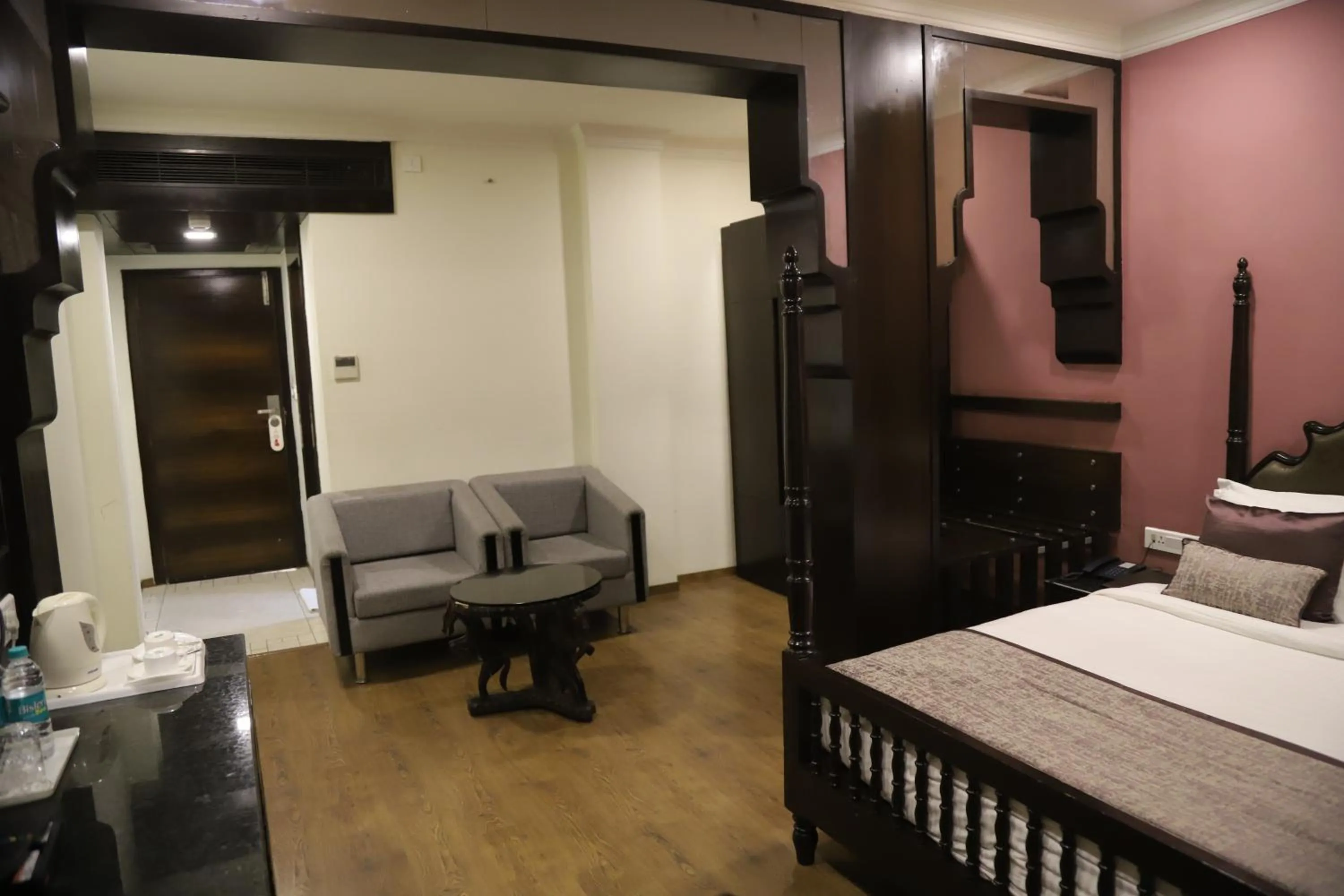 Seating area in The Gandhi International