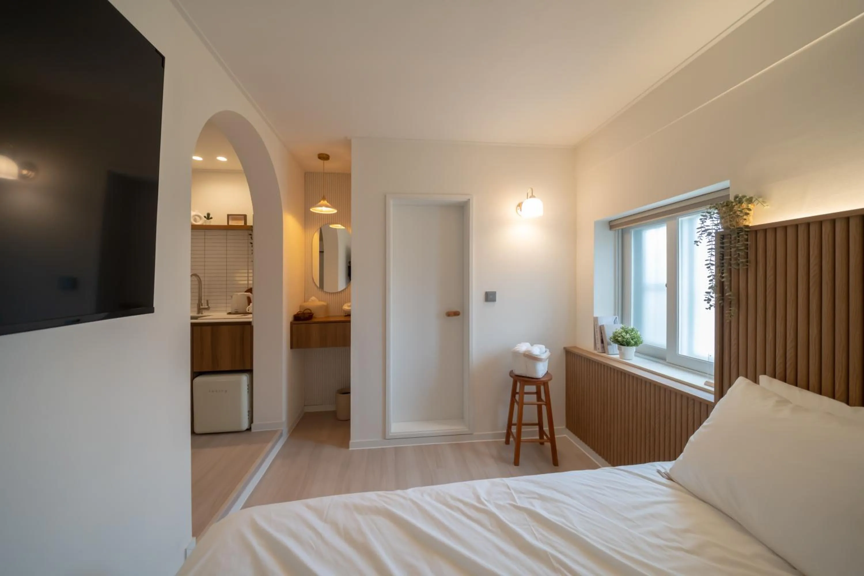 Bed in Hotel Dalstair Seoul Jongno