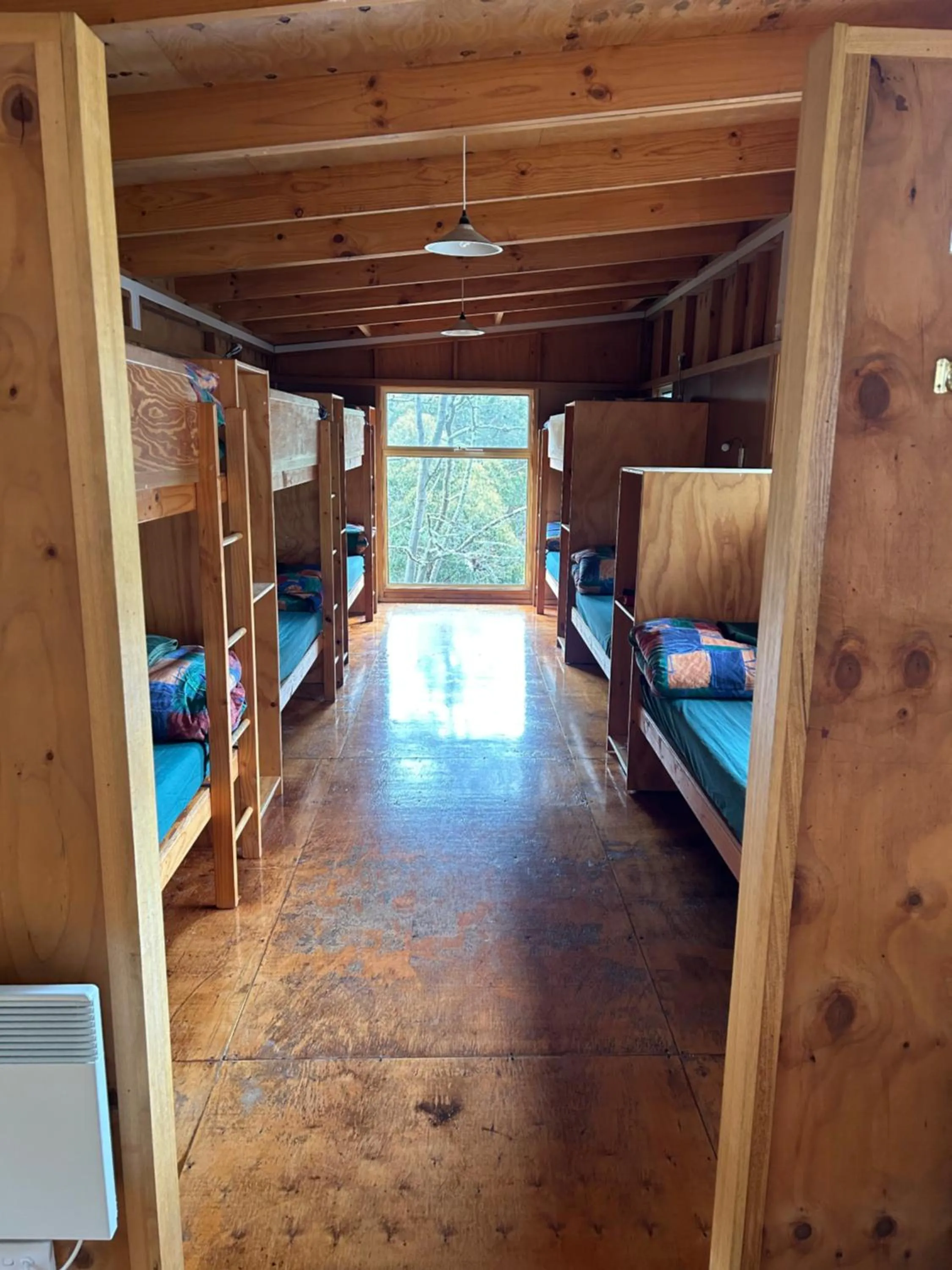 Bed in Base Camp Tasmania