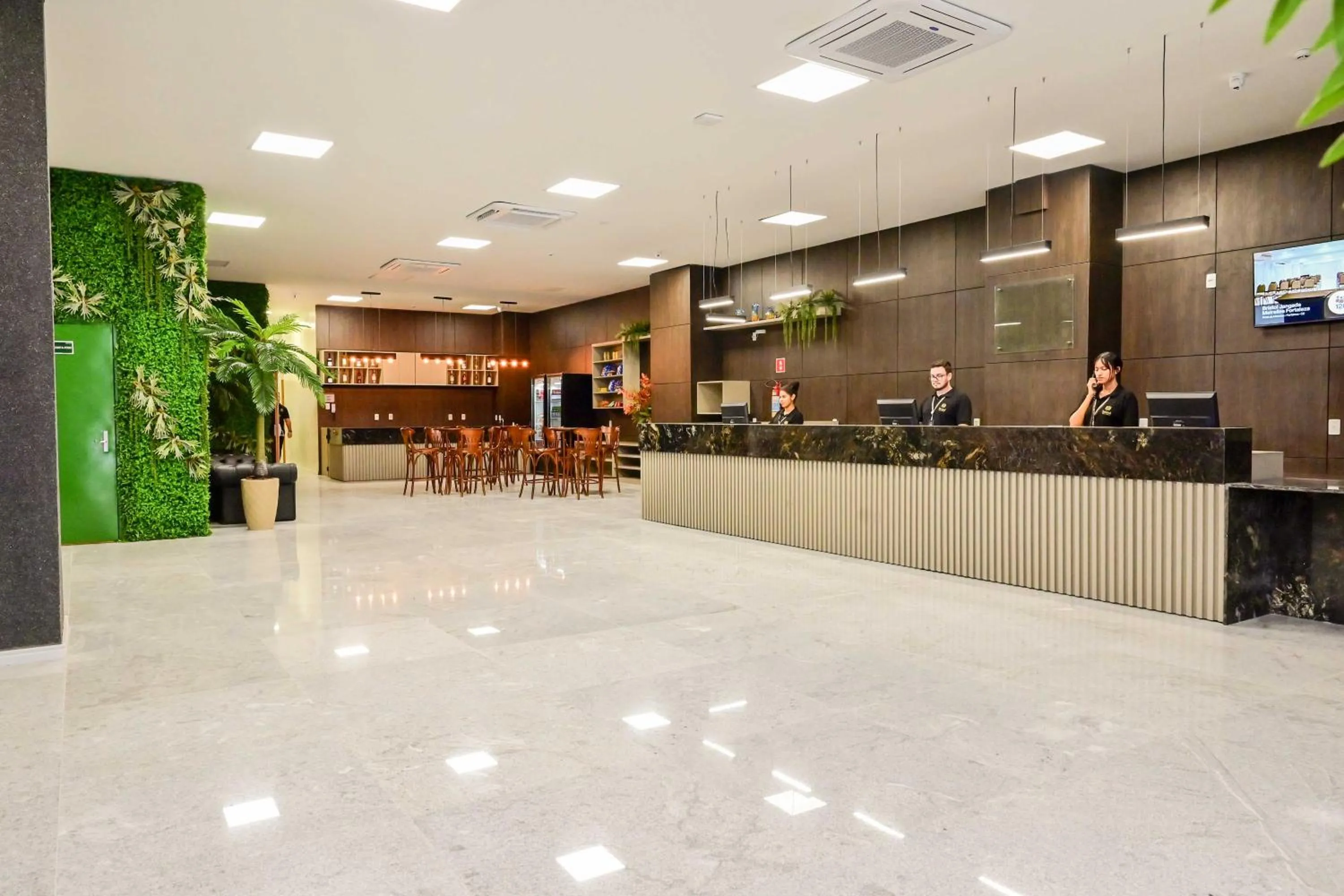 Lobby or reception in Bristol Marambaia Belém