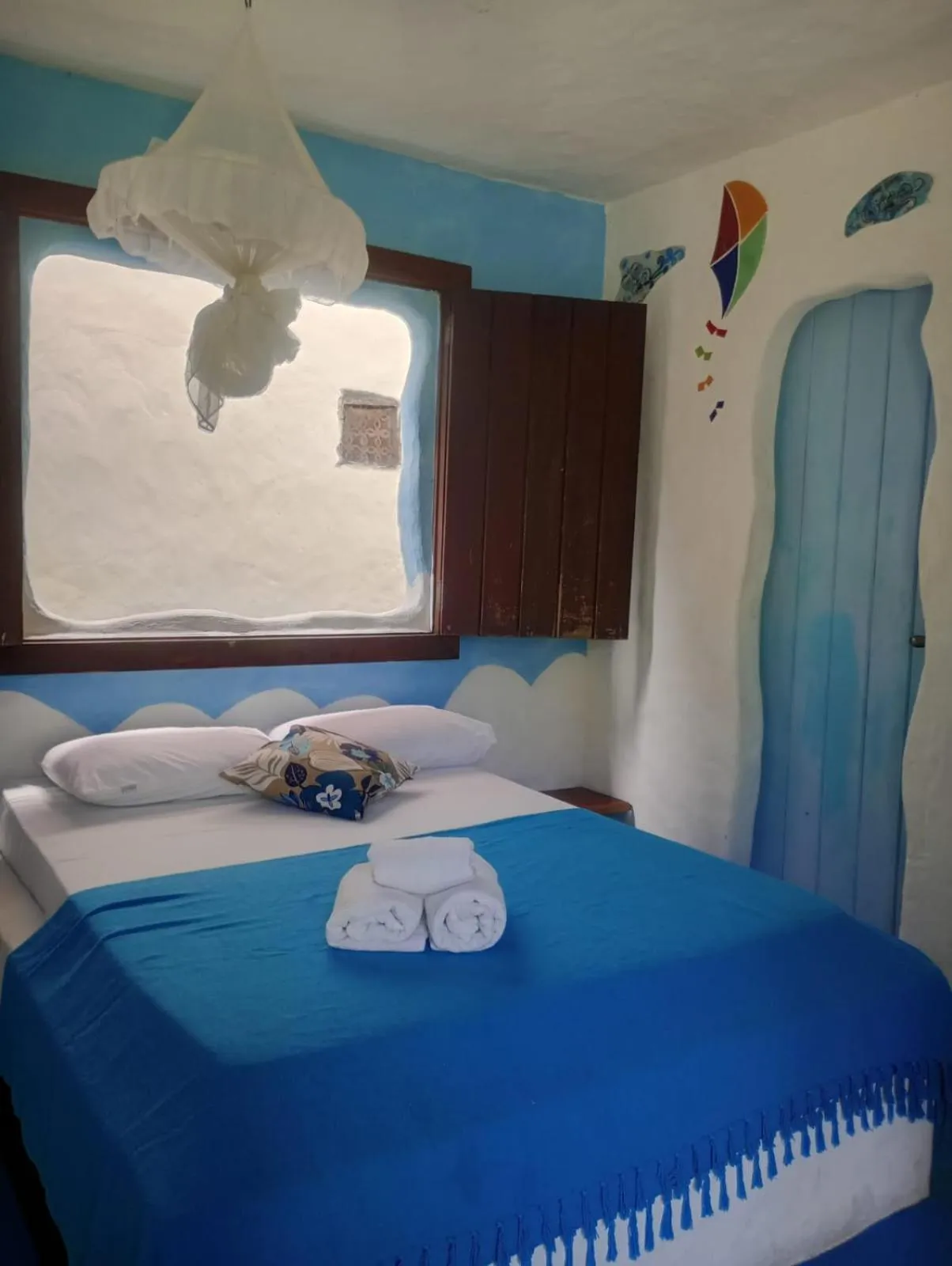 Bed in Pousada Cavallitos d'Amar