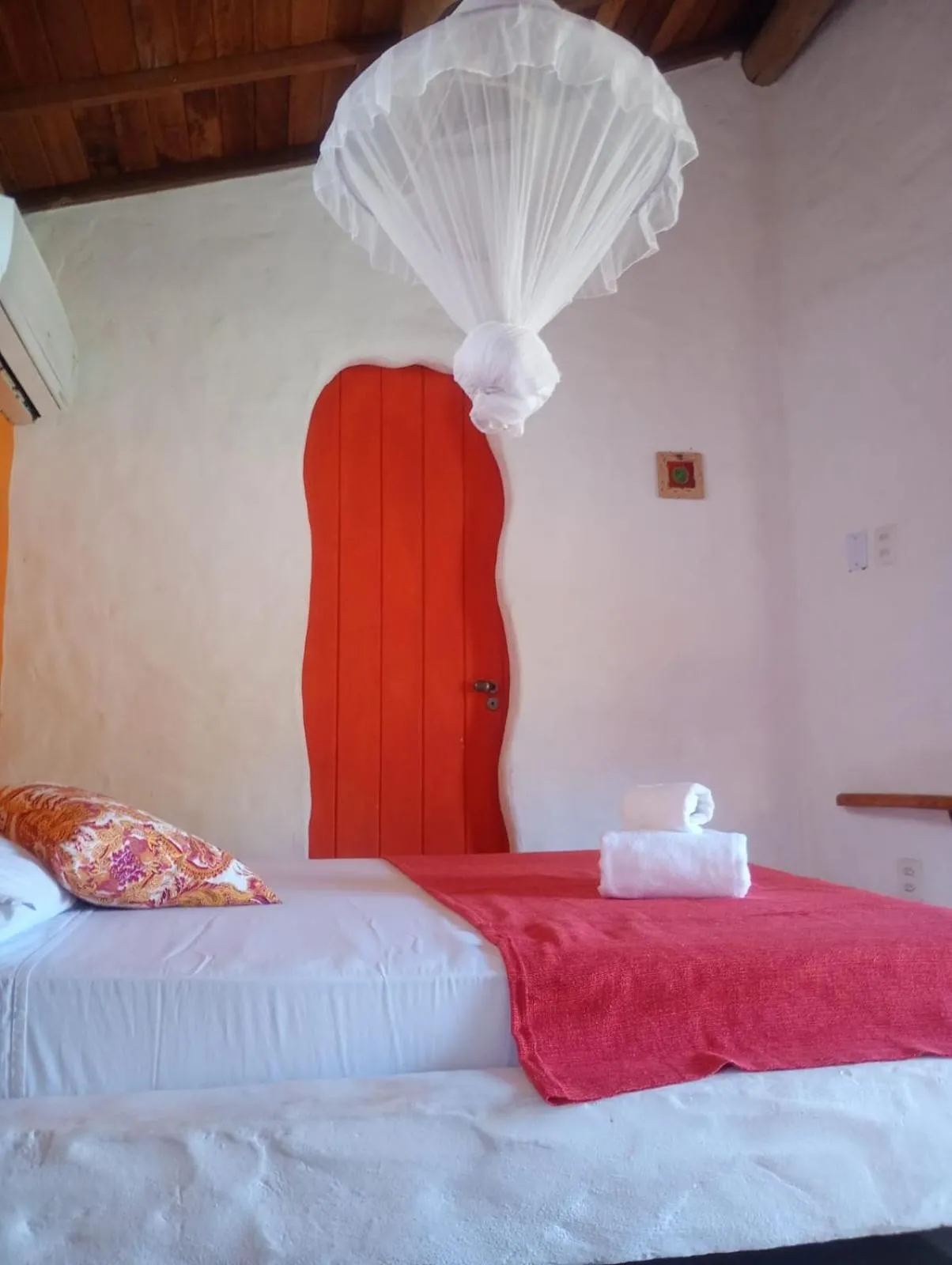 Bed in Pousada Cavallitos d'Amar