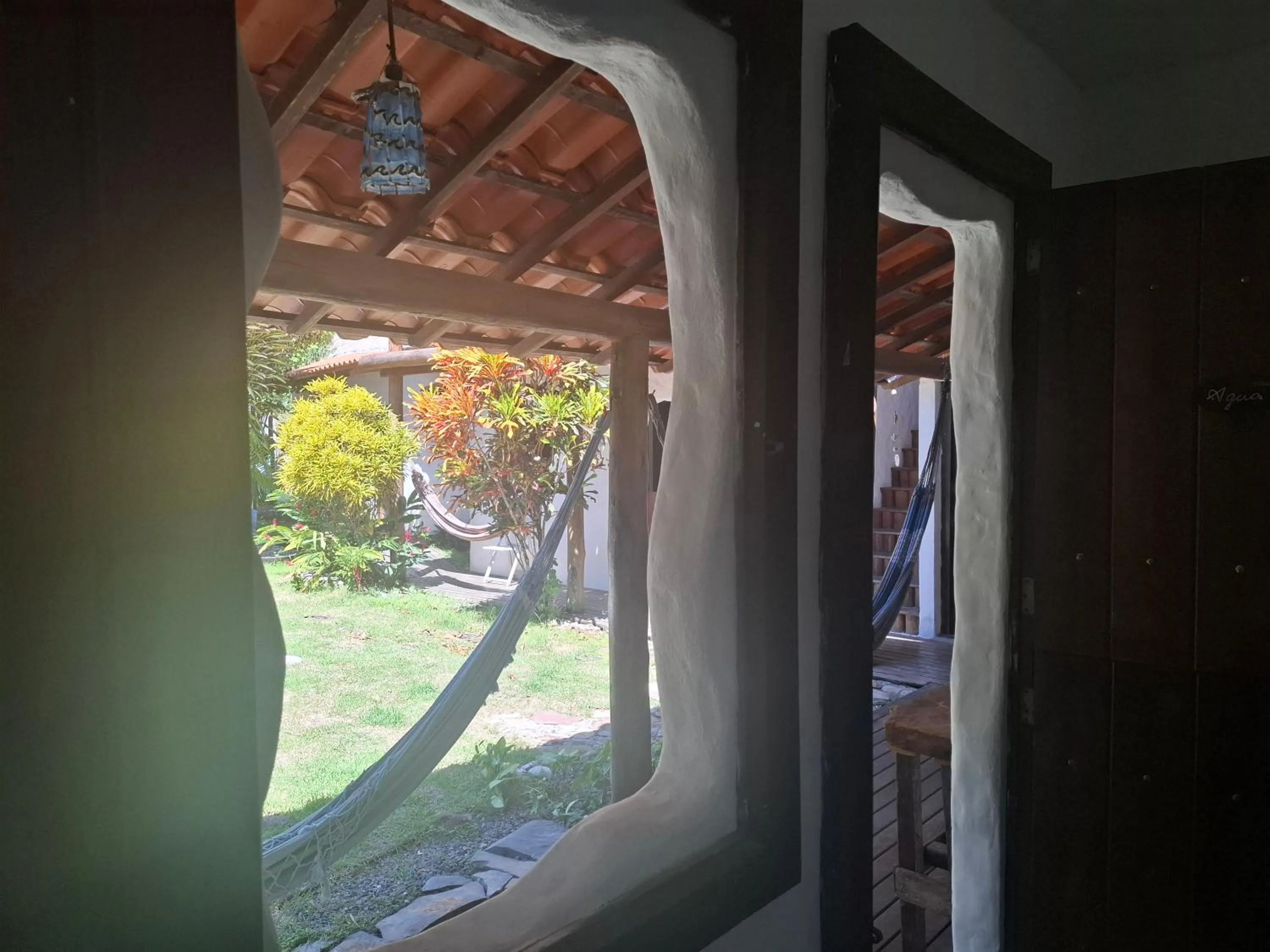 Garden view in Pousada Cavallitos d'Amar