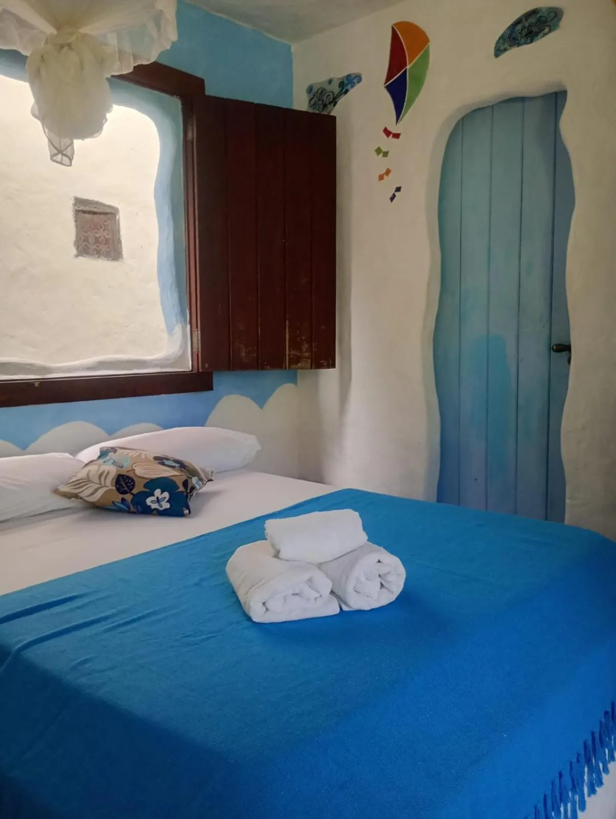 Bed in Pousada Cavallitos d'Amar