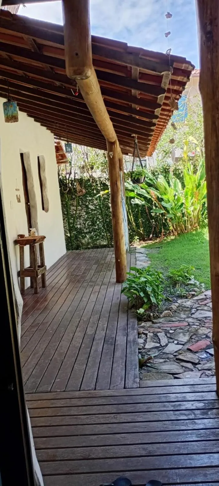 Patio in Pousada Cavallitos d'Amar