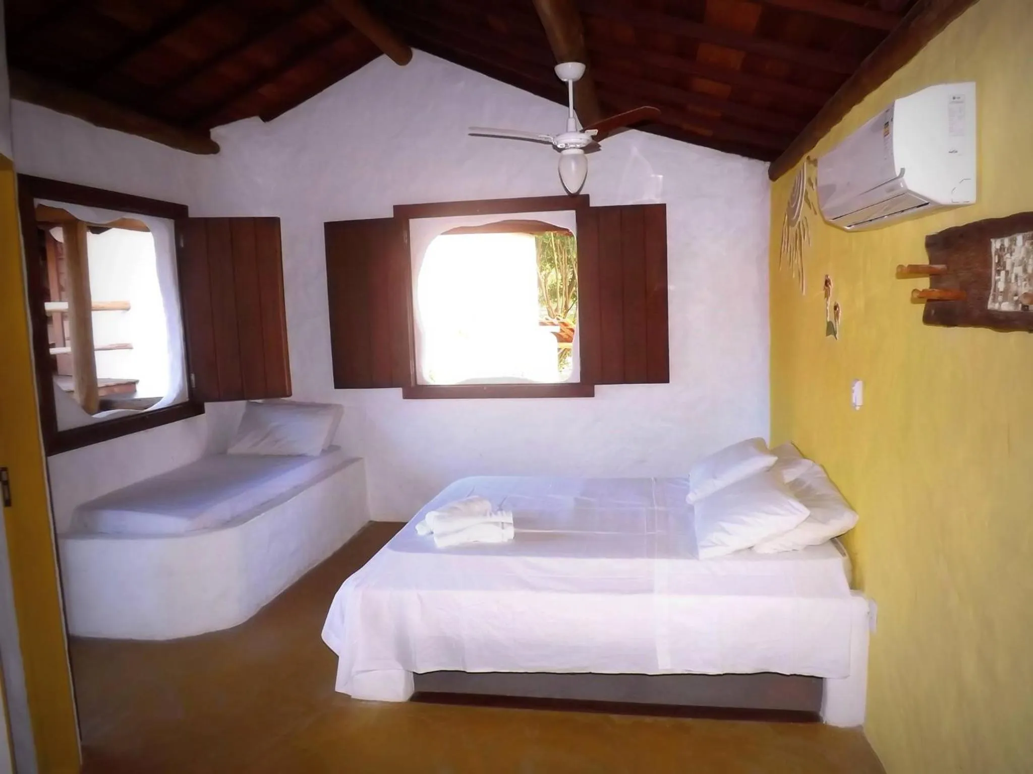 Bed in Pousada Cavallitos d'Amar