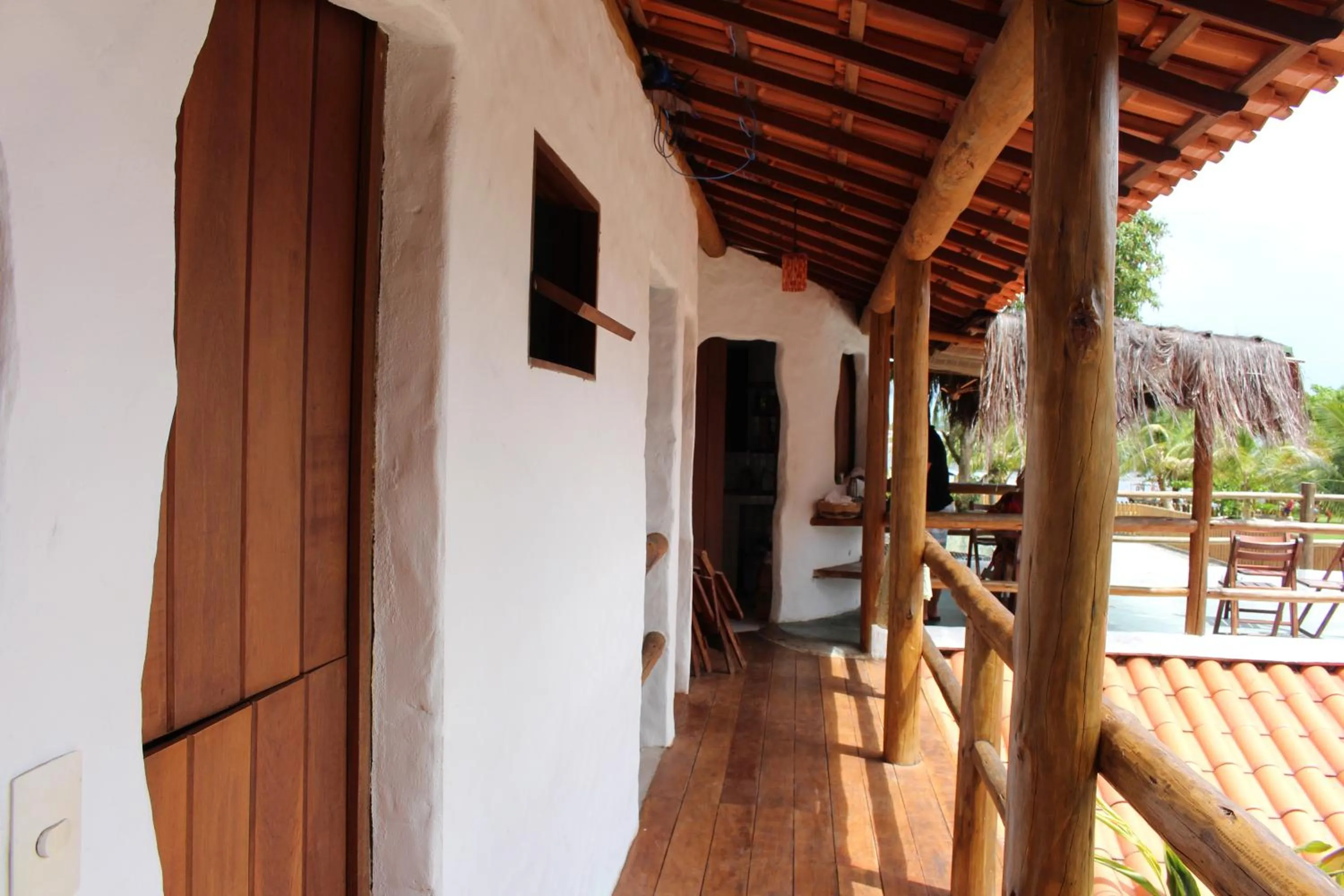 Balcony/Terrace in Pousada Cavallitos d'Amar