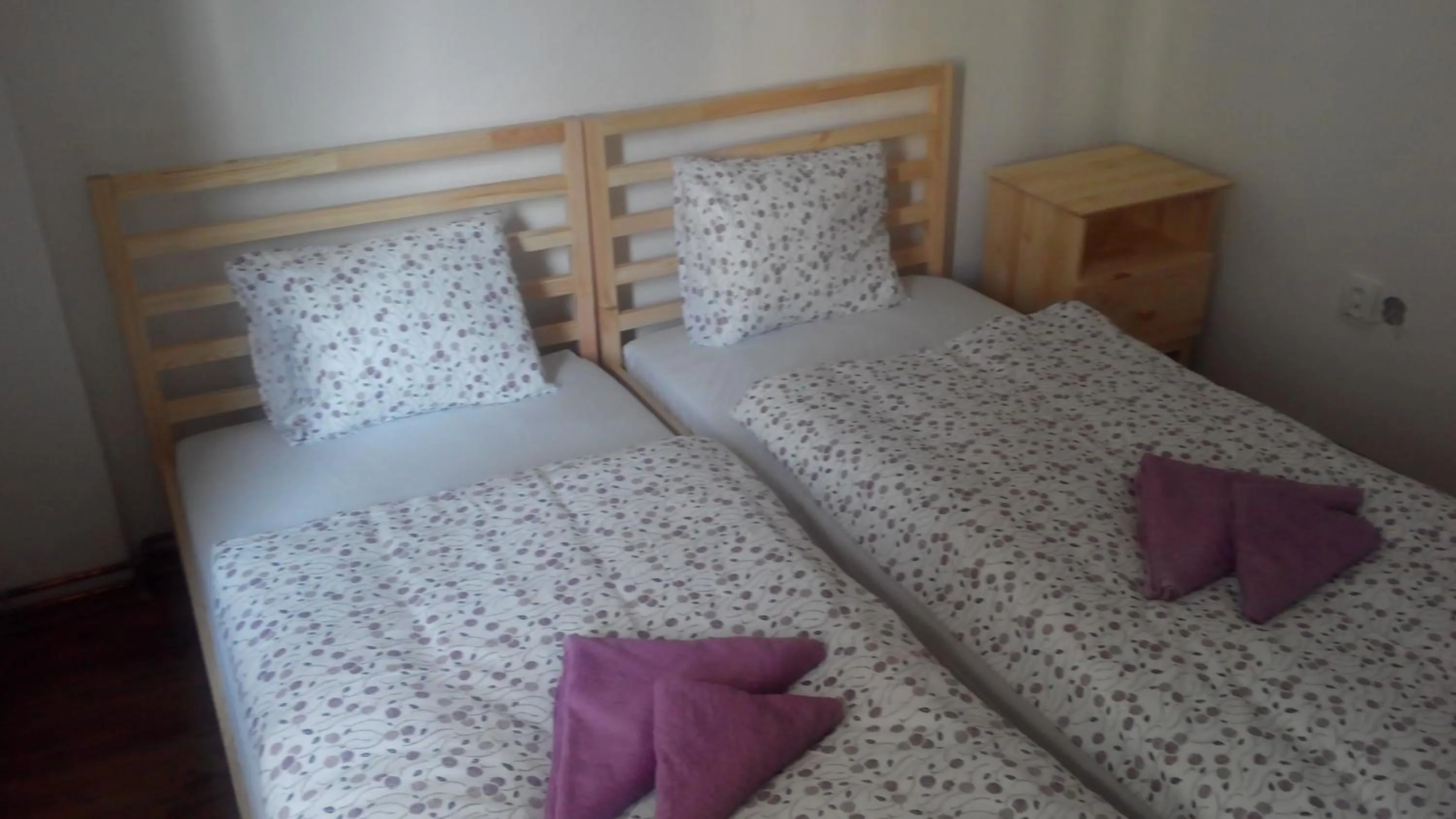 Bed in Apartment Zámecká