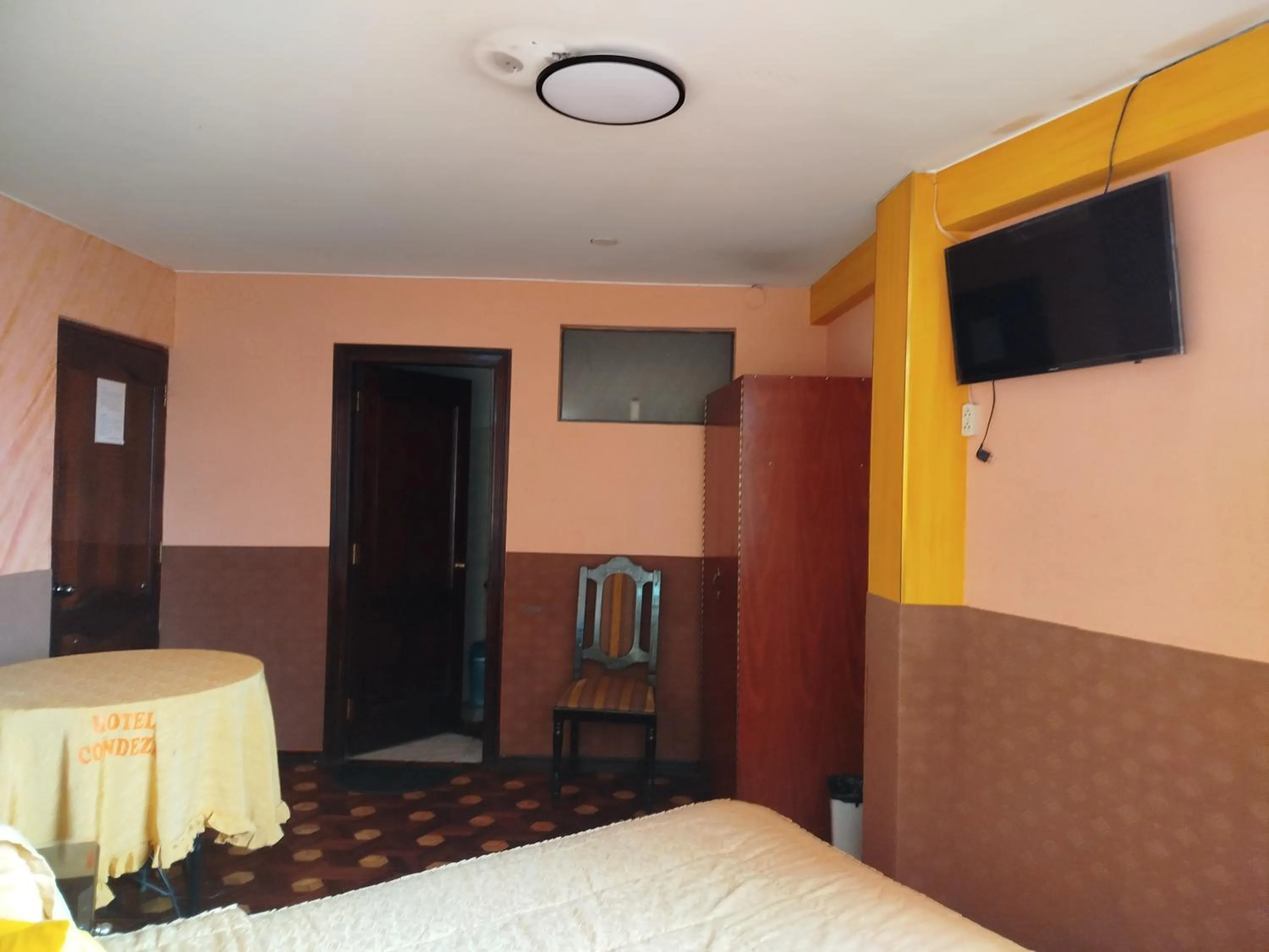 Bed in Hotel Condeza