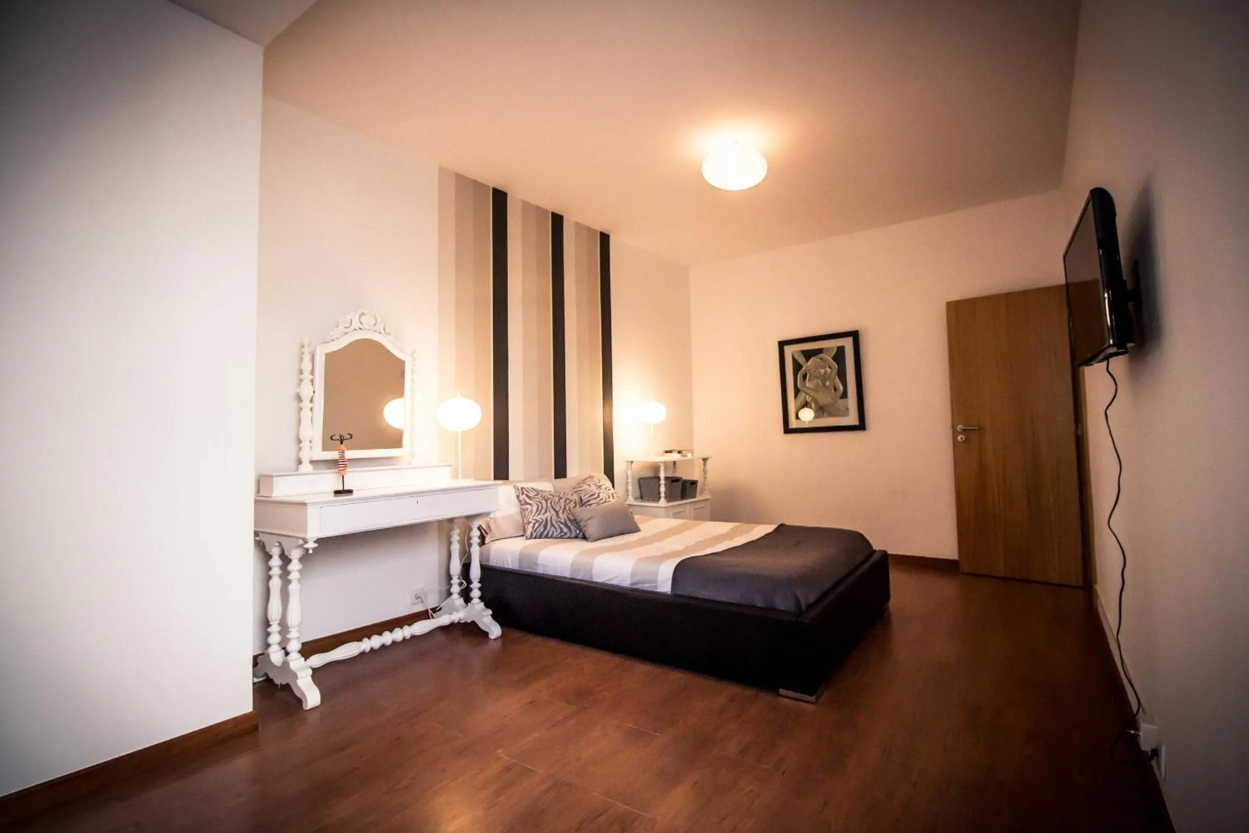 Bedroom, Bed in Casa Mãe Deus - House Azores