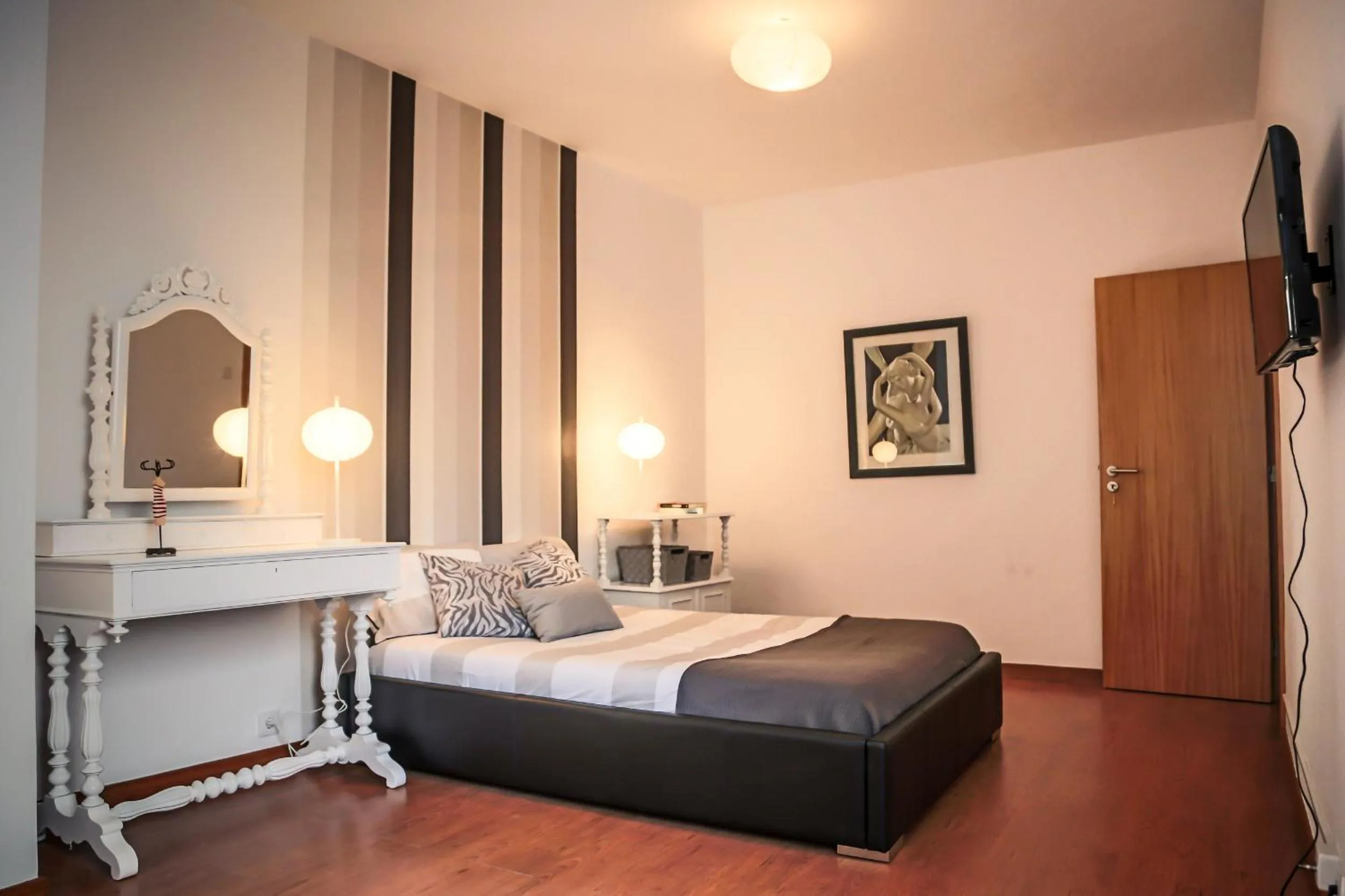 Bedroom, Bed in Casa Mãe Deus - House Azores