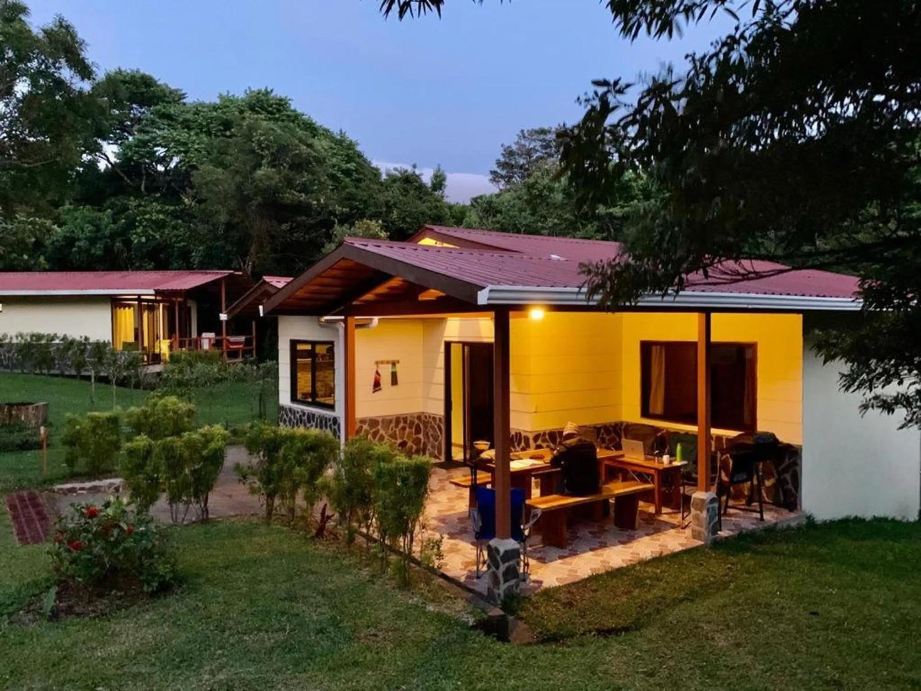 Property building in Las Marias Monteverde - Mountain View Cottages & Gardens