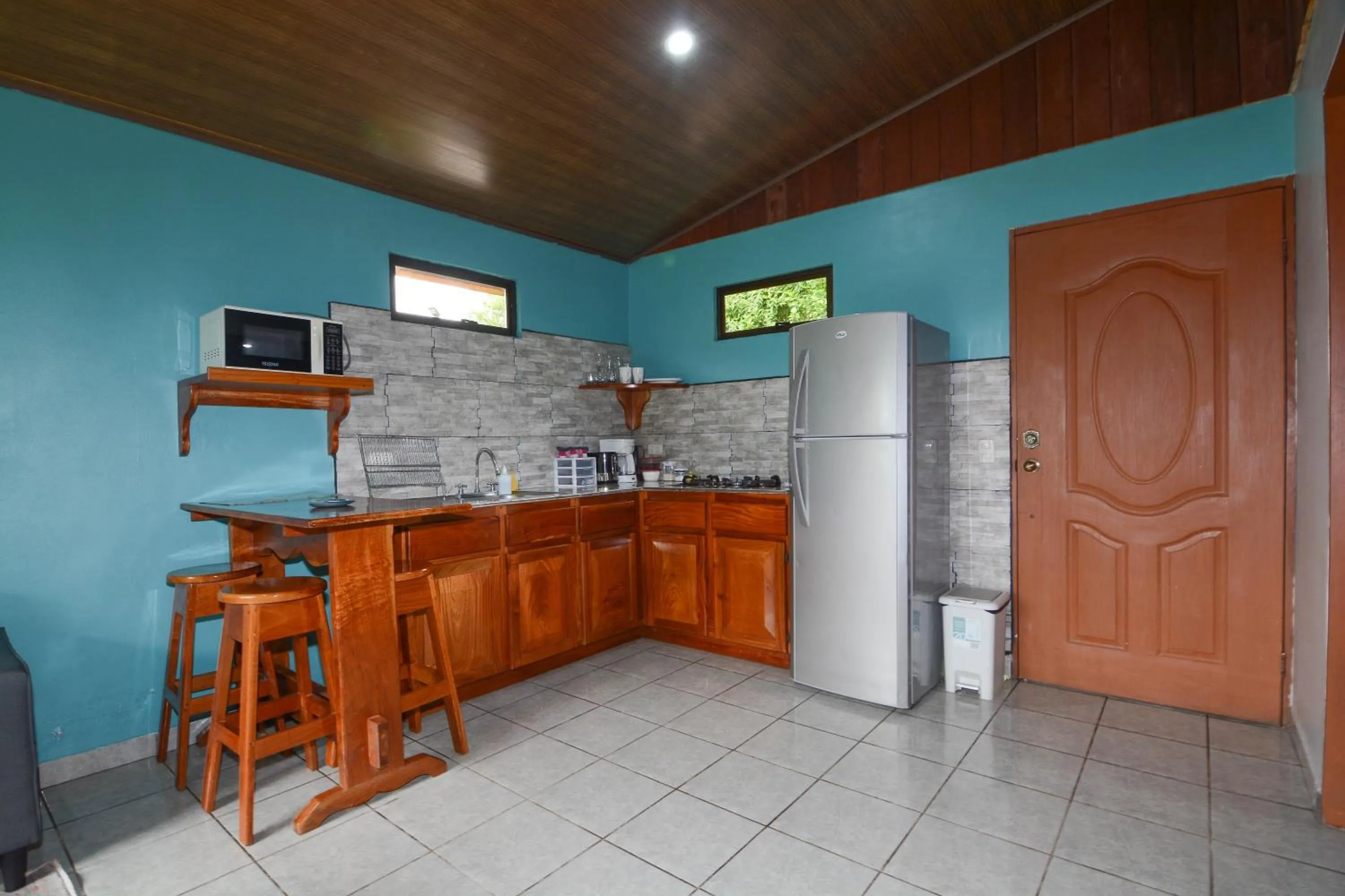 kitchen in Las Marias Monteverde - Mountain View Cottages & Gardens
