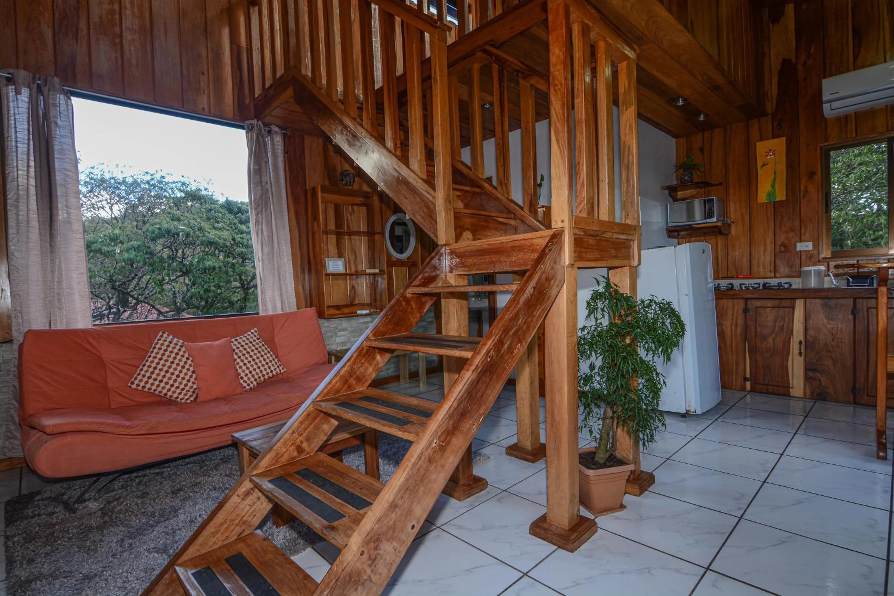 Living room in Las Marias Monteverde - Mountain View Cottages & Gardens