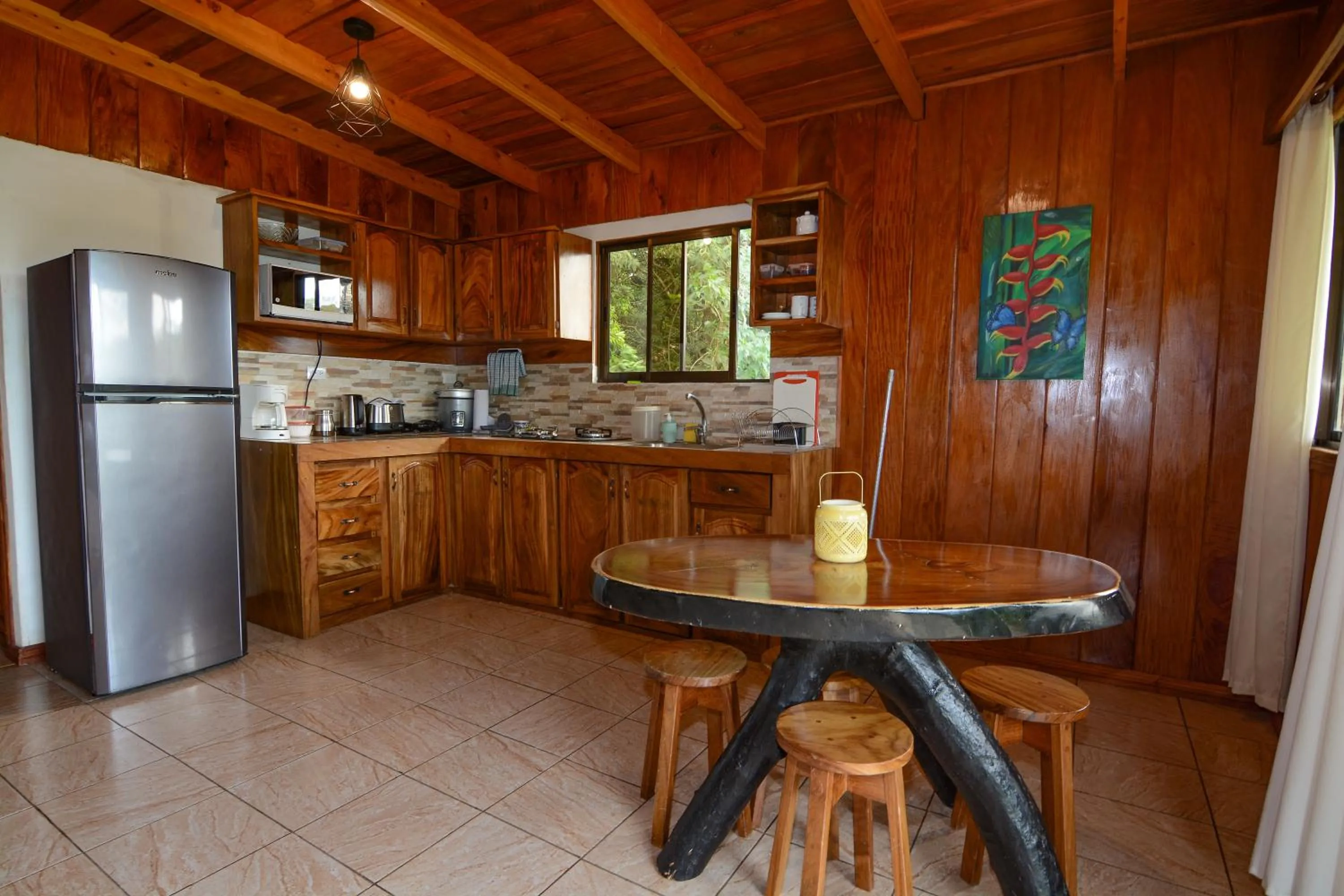 Living room in Las Marias Monteverde - Mountain View Cottages & Gardens