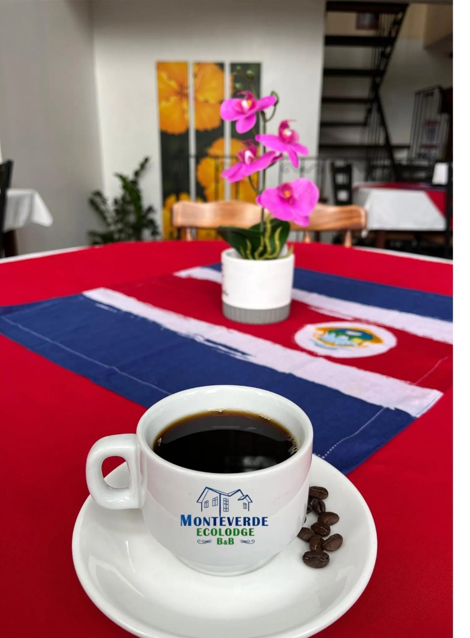 Dining area in Monteverde Ecolodge