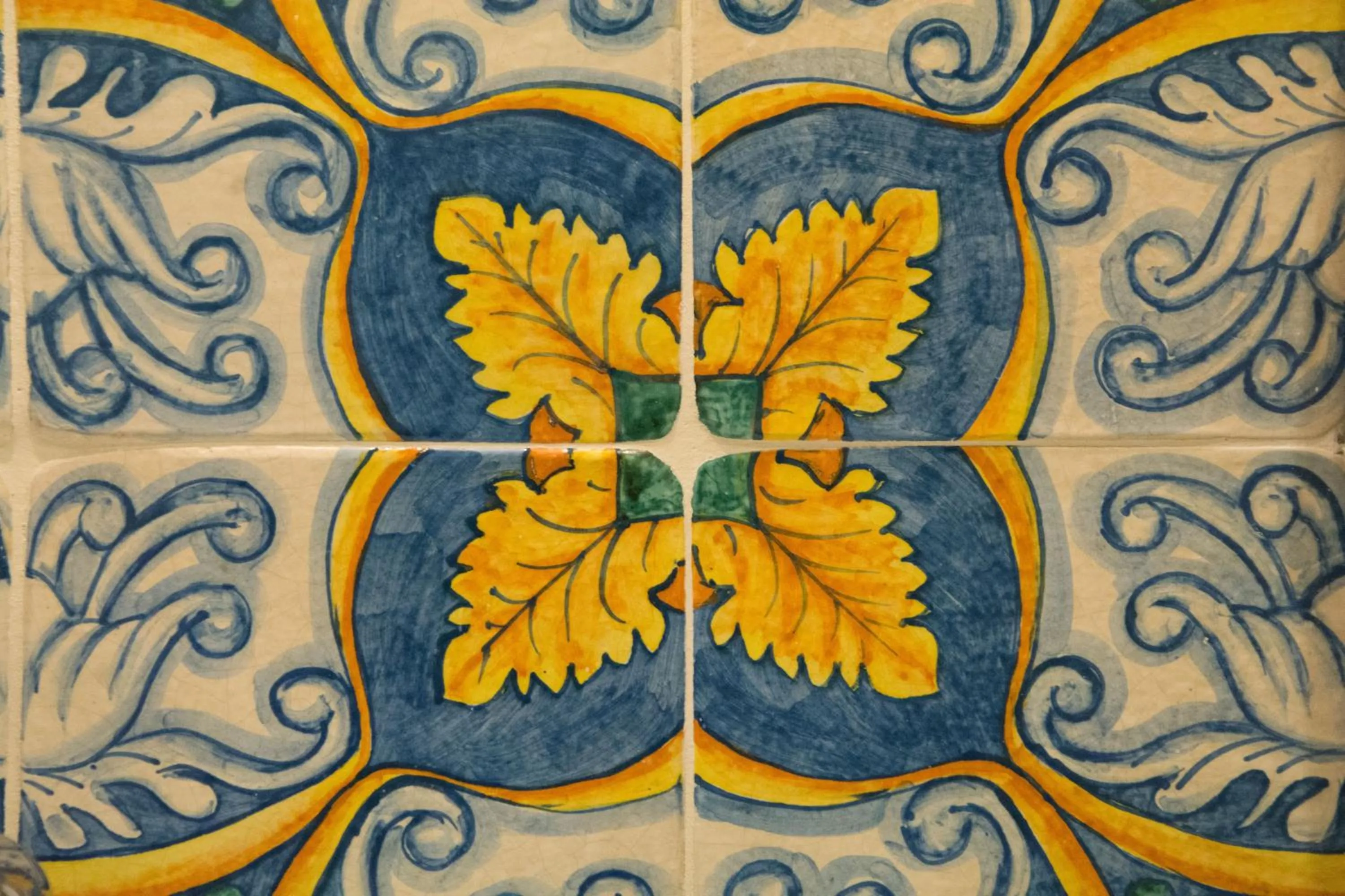 Decorative detail in Il Duomo Relais