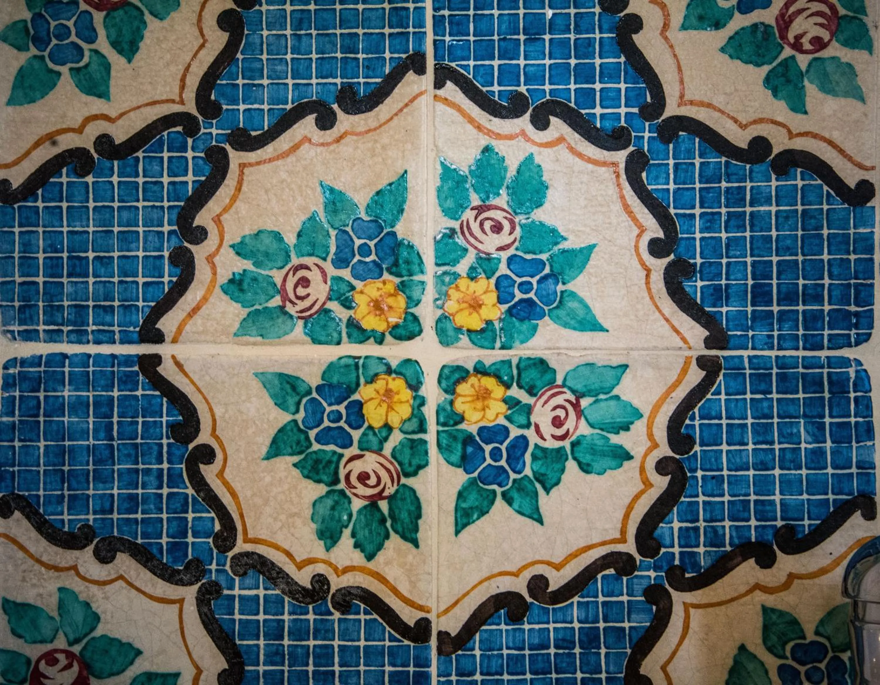 Decorative detail in Il Duomo Relais