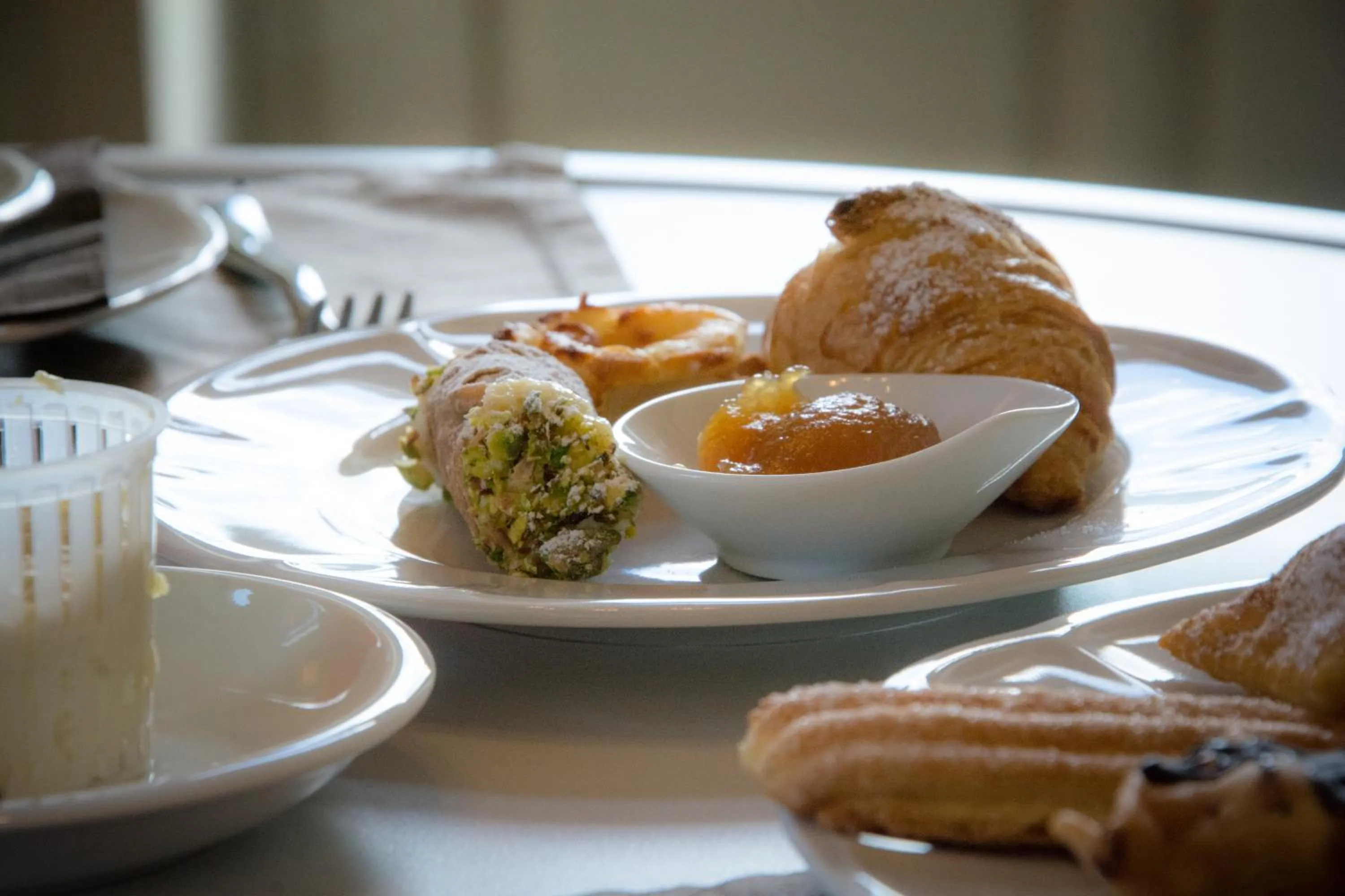 Food close-up in Il Duomo Relais