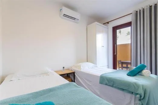 Bed in Pousada Spa dos Amores