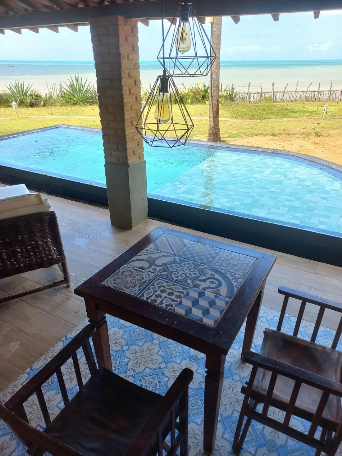 Pool view in Pousada Spa dos Amores