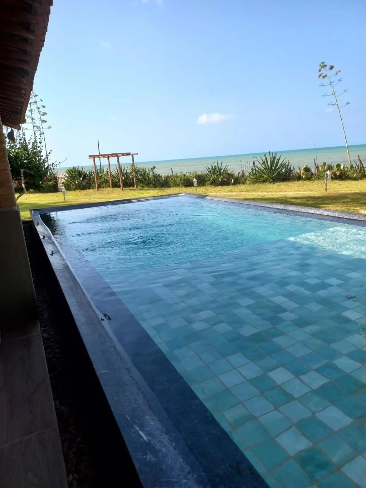 Swimming pool in Pousada Spa dos Amores