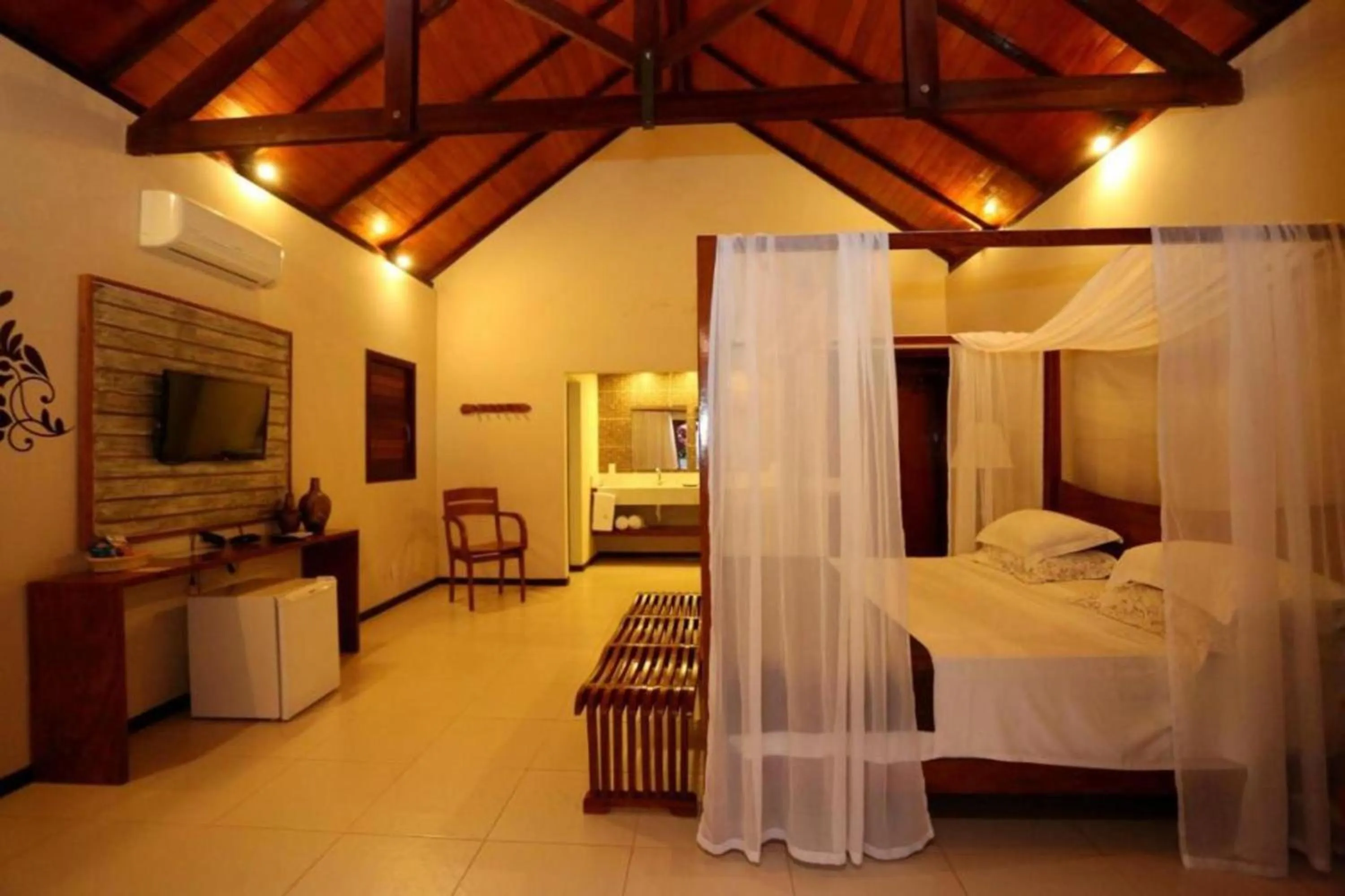 Bedroom, Bed in Pousada Spa dos Amores