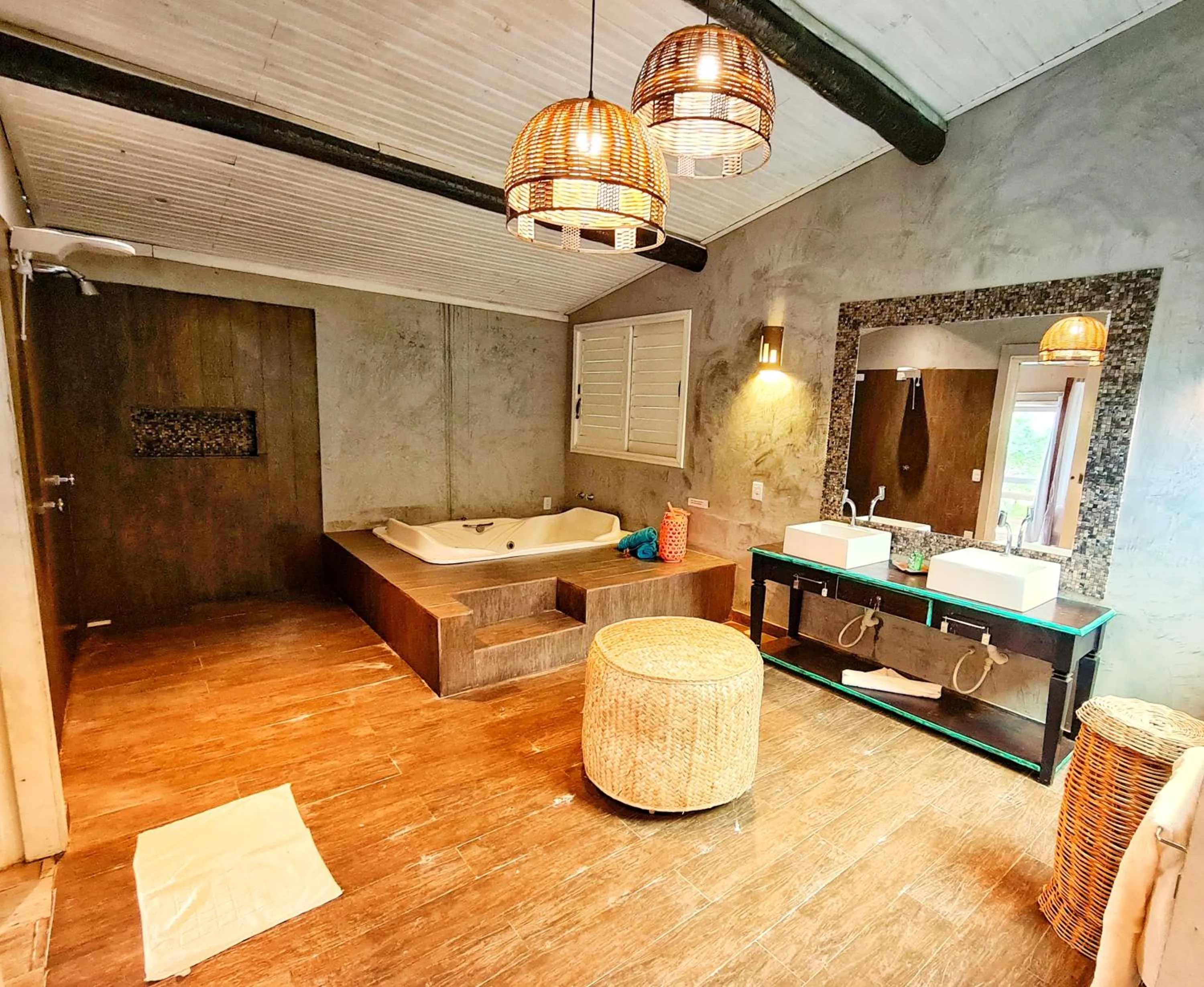 Photo of the whole room in Pousada Spa dos Amores