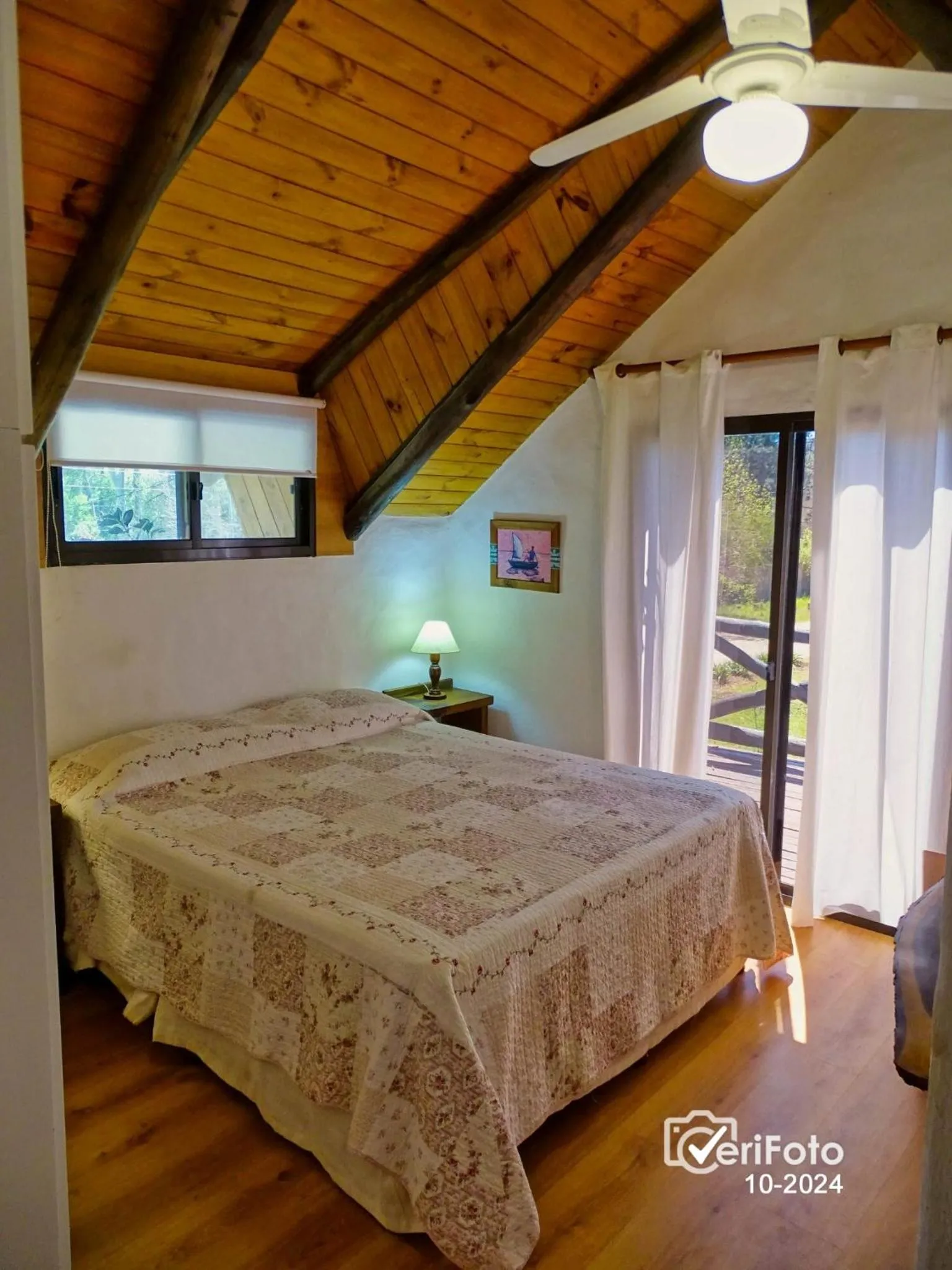 Bed in Bungalows Punta Colorada