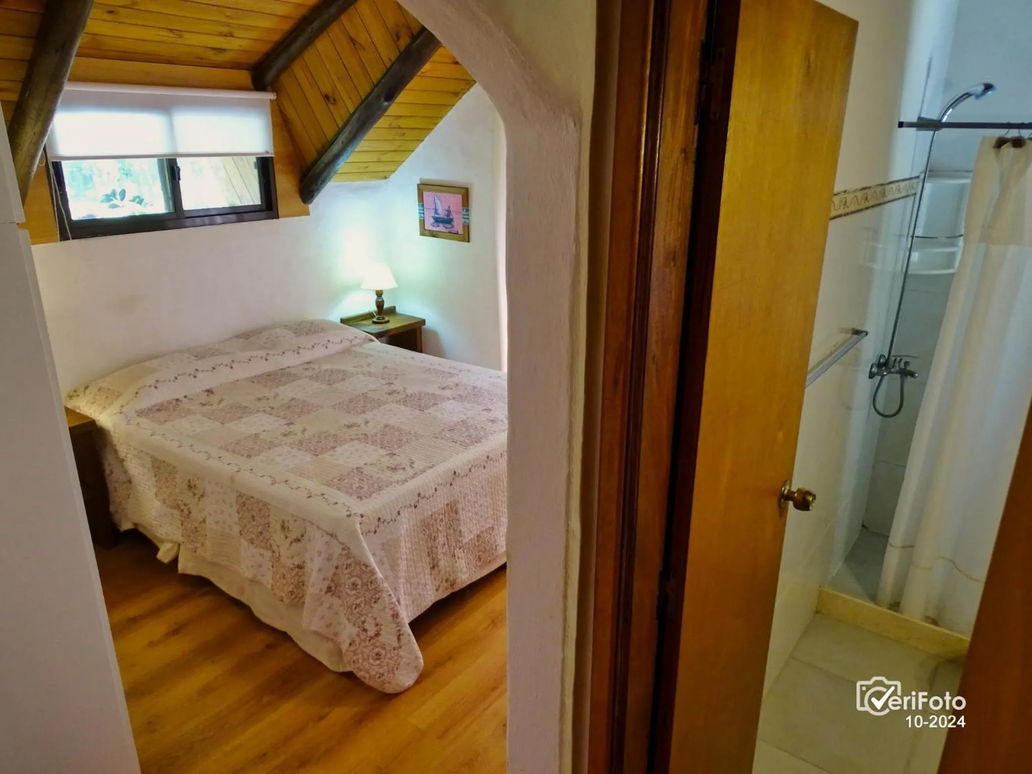 Bed in Bungalows Punta Colorada