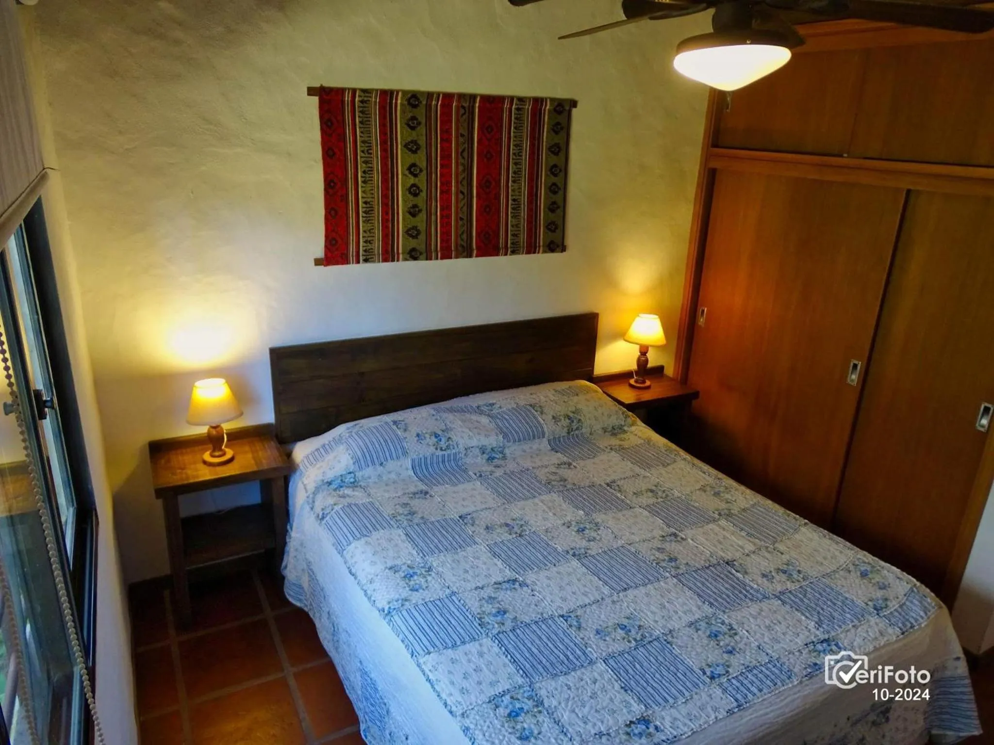 Bed in Bungalows Punta Colorada