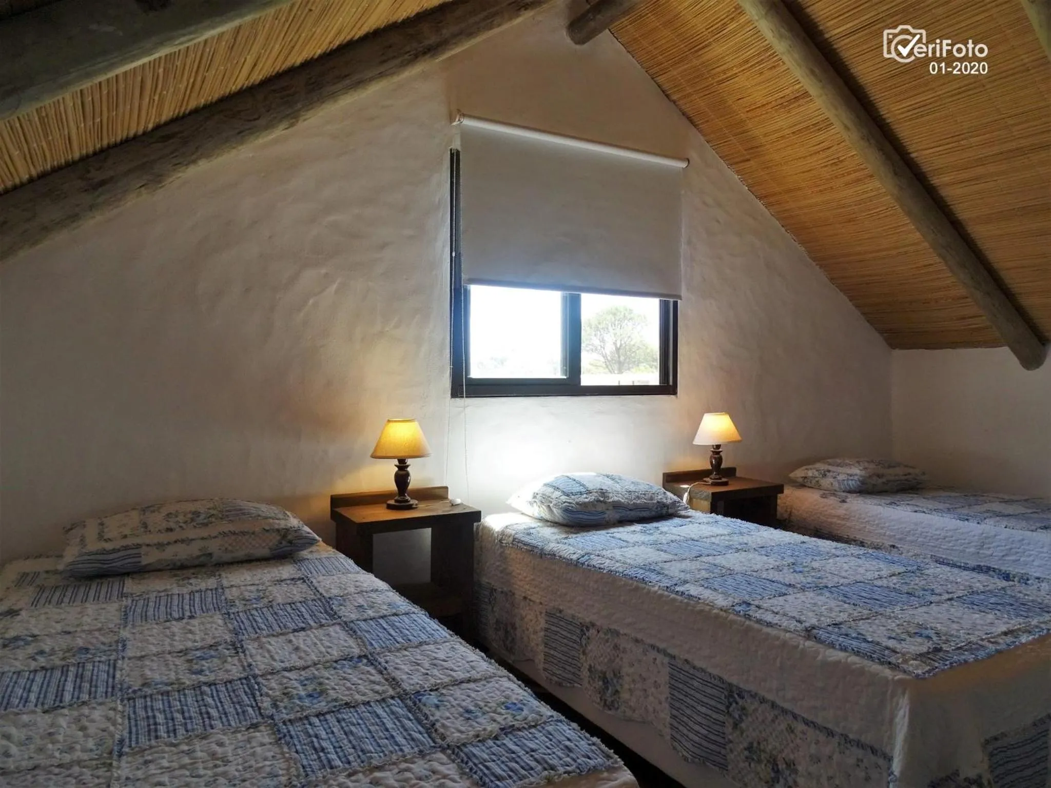 Bed in Bungalows Punta Colorada