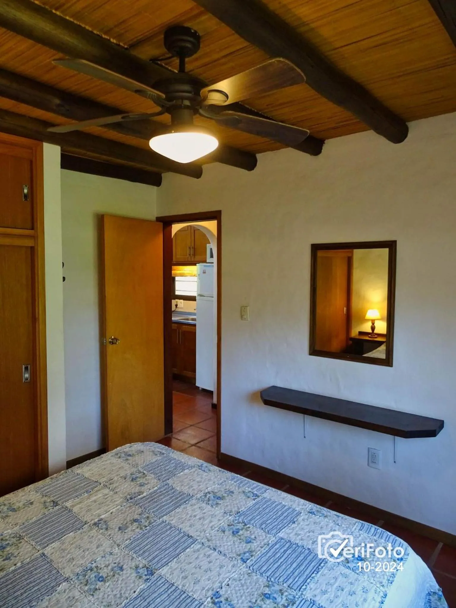 Bed in Bungalows Punta Colorada