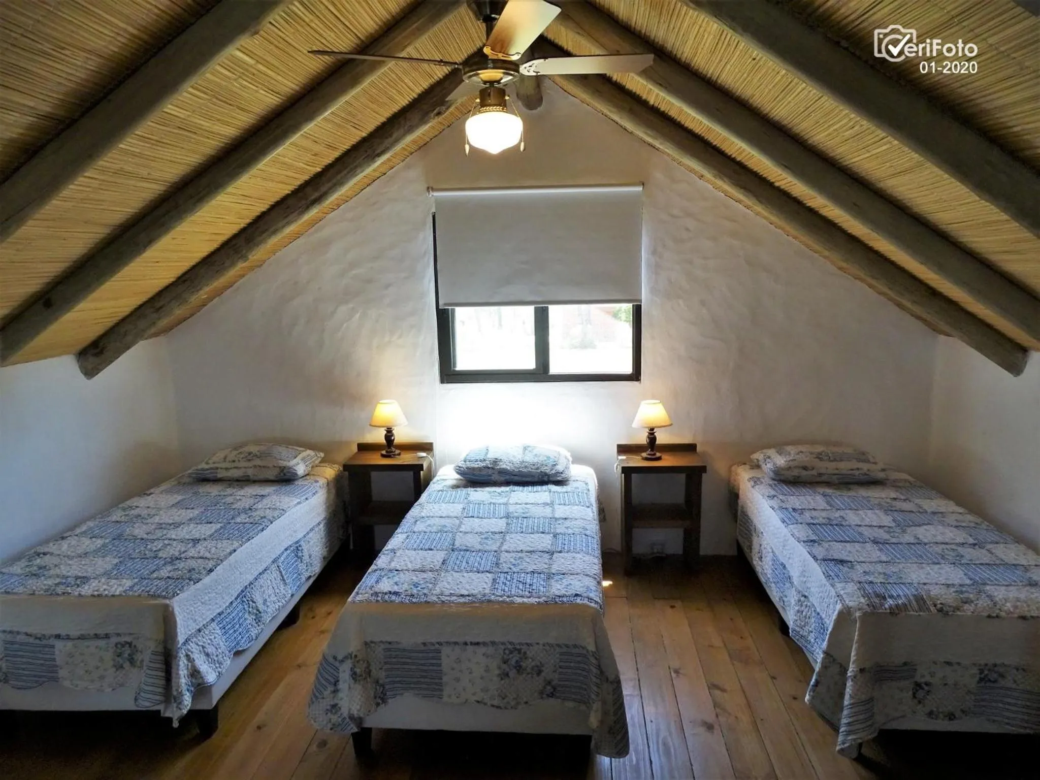 Bed in Bungalows Punta Colorada