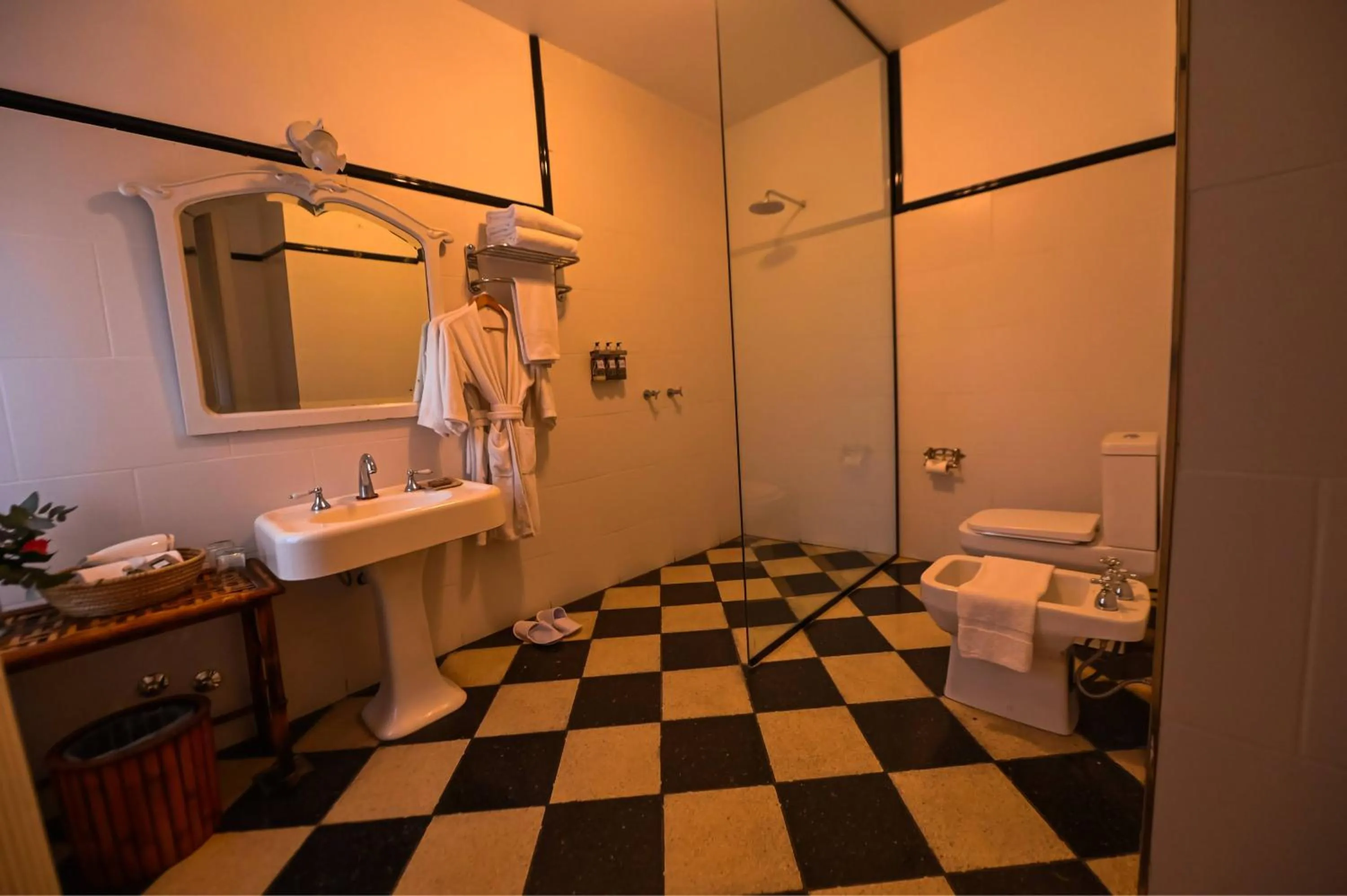 Shower in Estancia Villa Maria