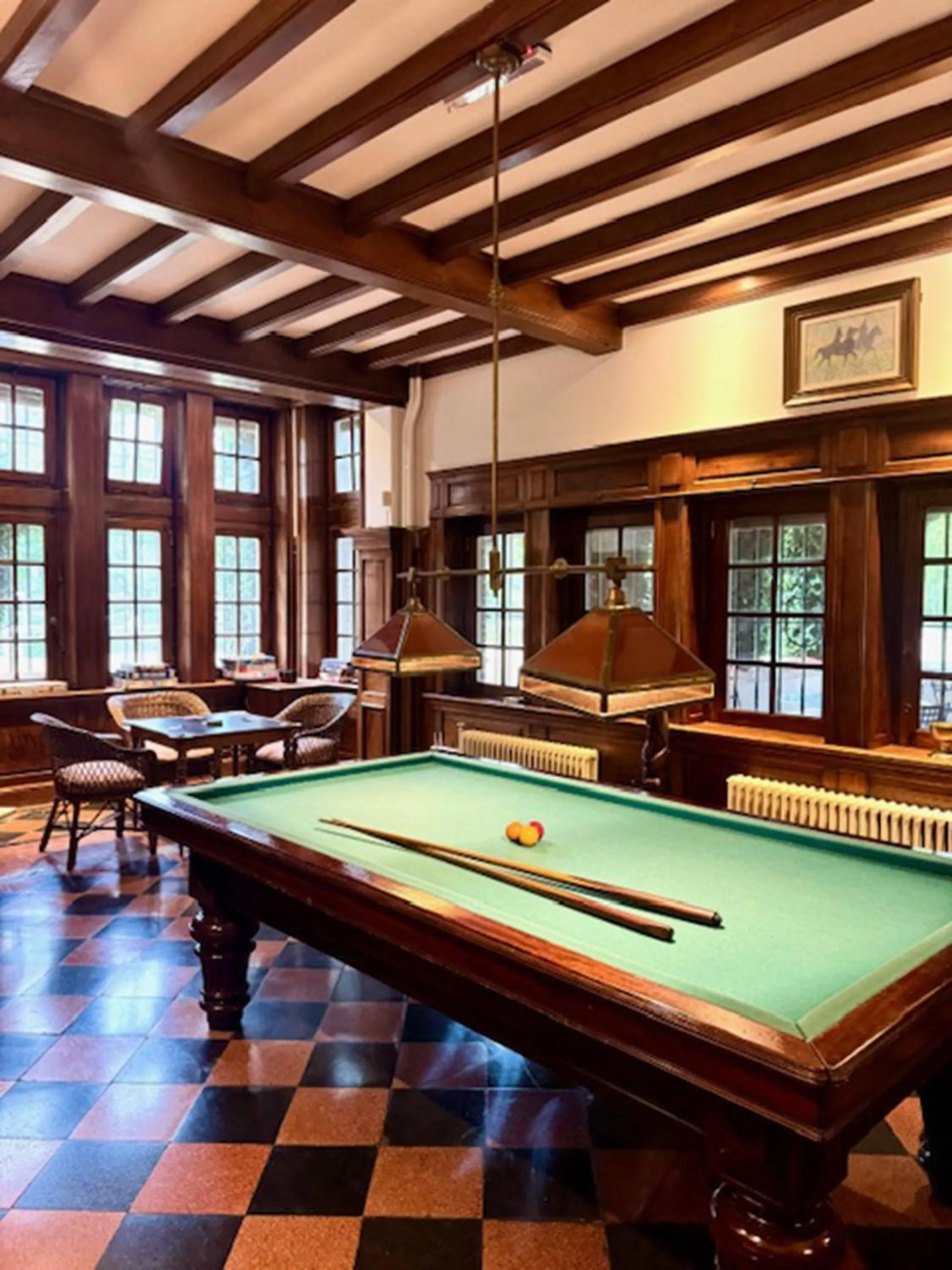 Billiard in Estancia Villa Maria