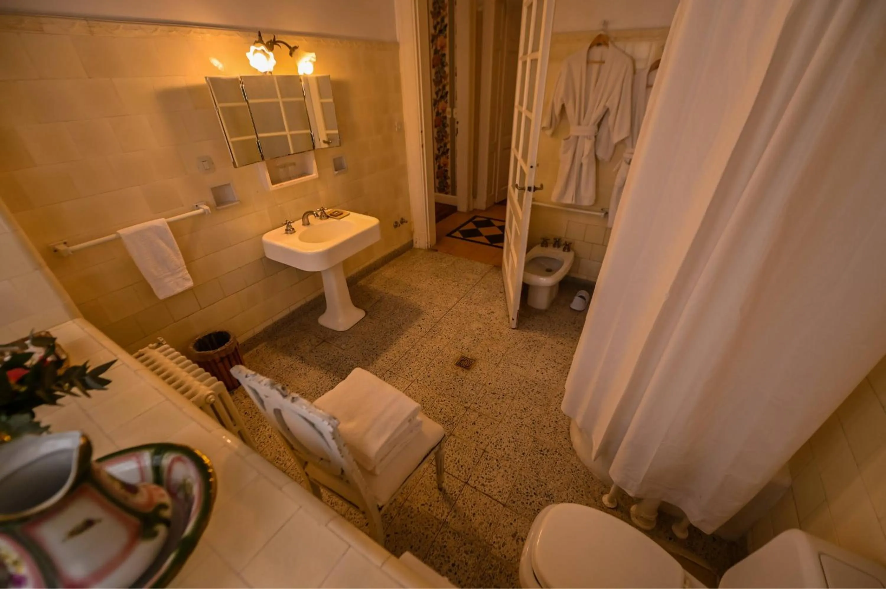 Shower in Estancia Villa Maria