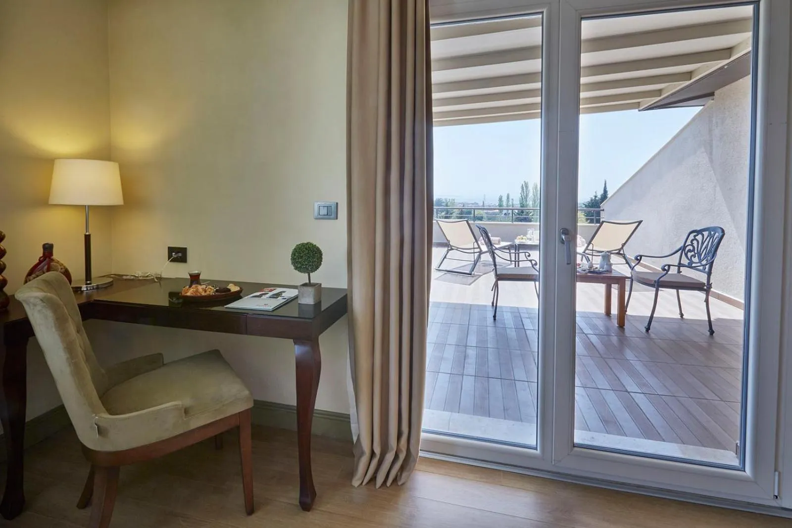 Balcony/Terrace in Ramada Resort Kazdağlari Thermal & Spa