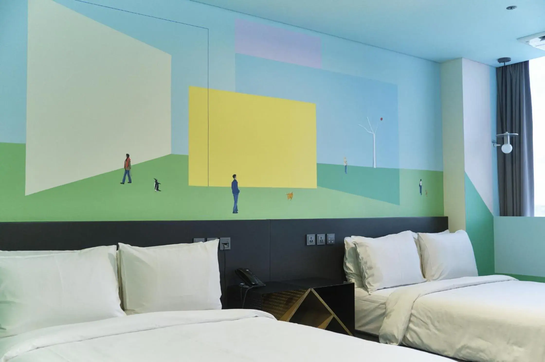 Bed in Hotel Cappuccino Bed in Hotel Cappuccino