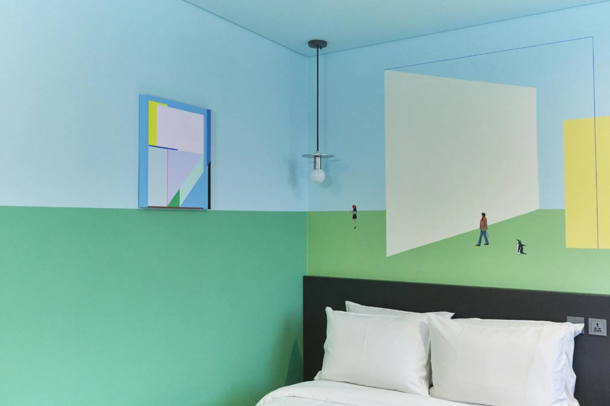 Bed in Hotel Cappuccino