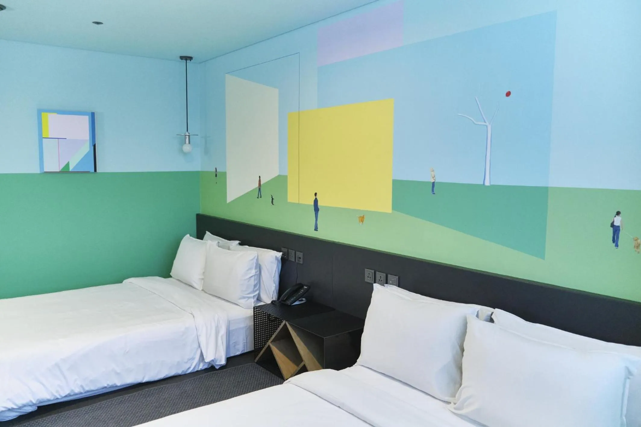 Bed in Hotel Cappuccino